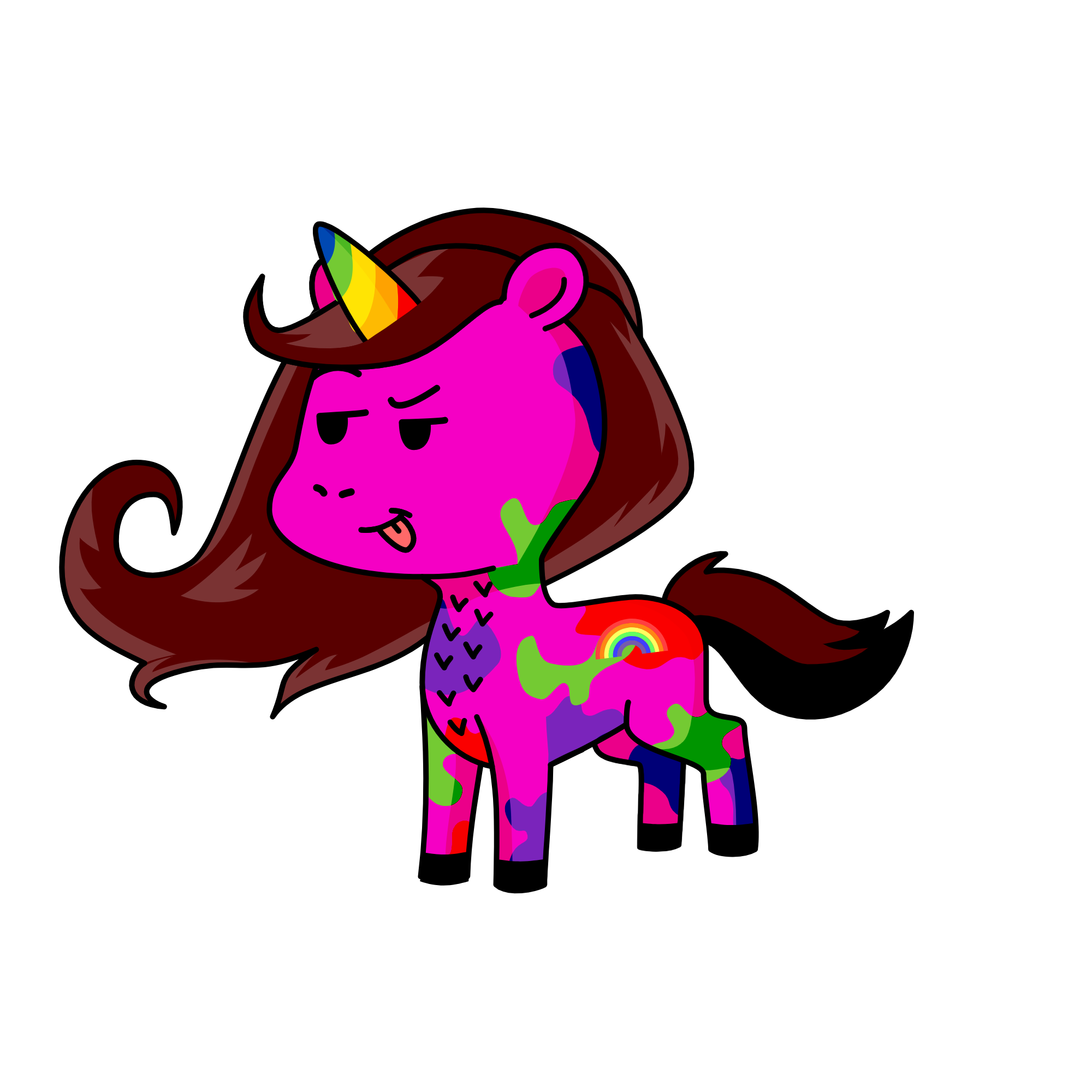 Sub to Moriah Elizabeth, the unicorn