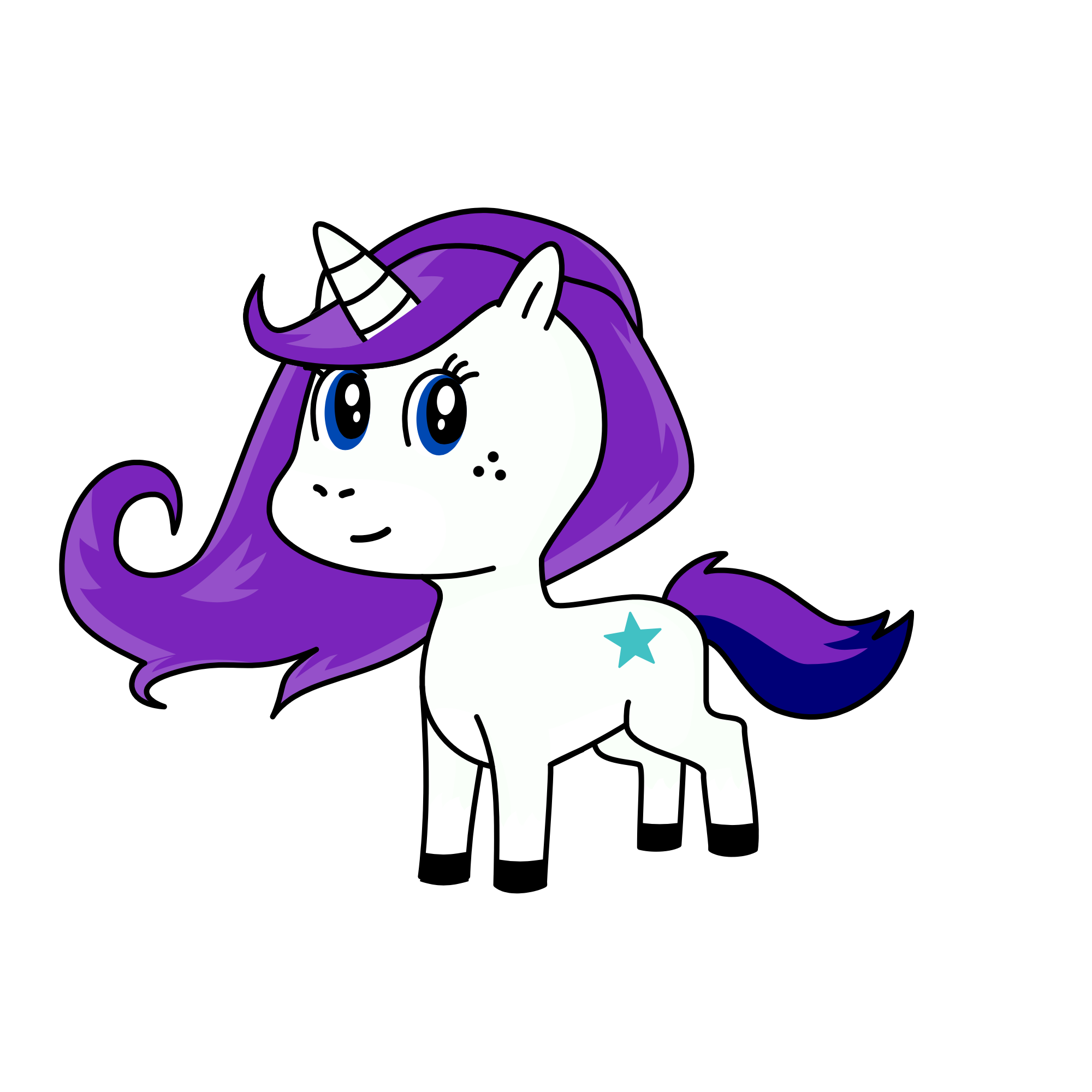 Raity, the unicorn