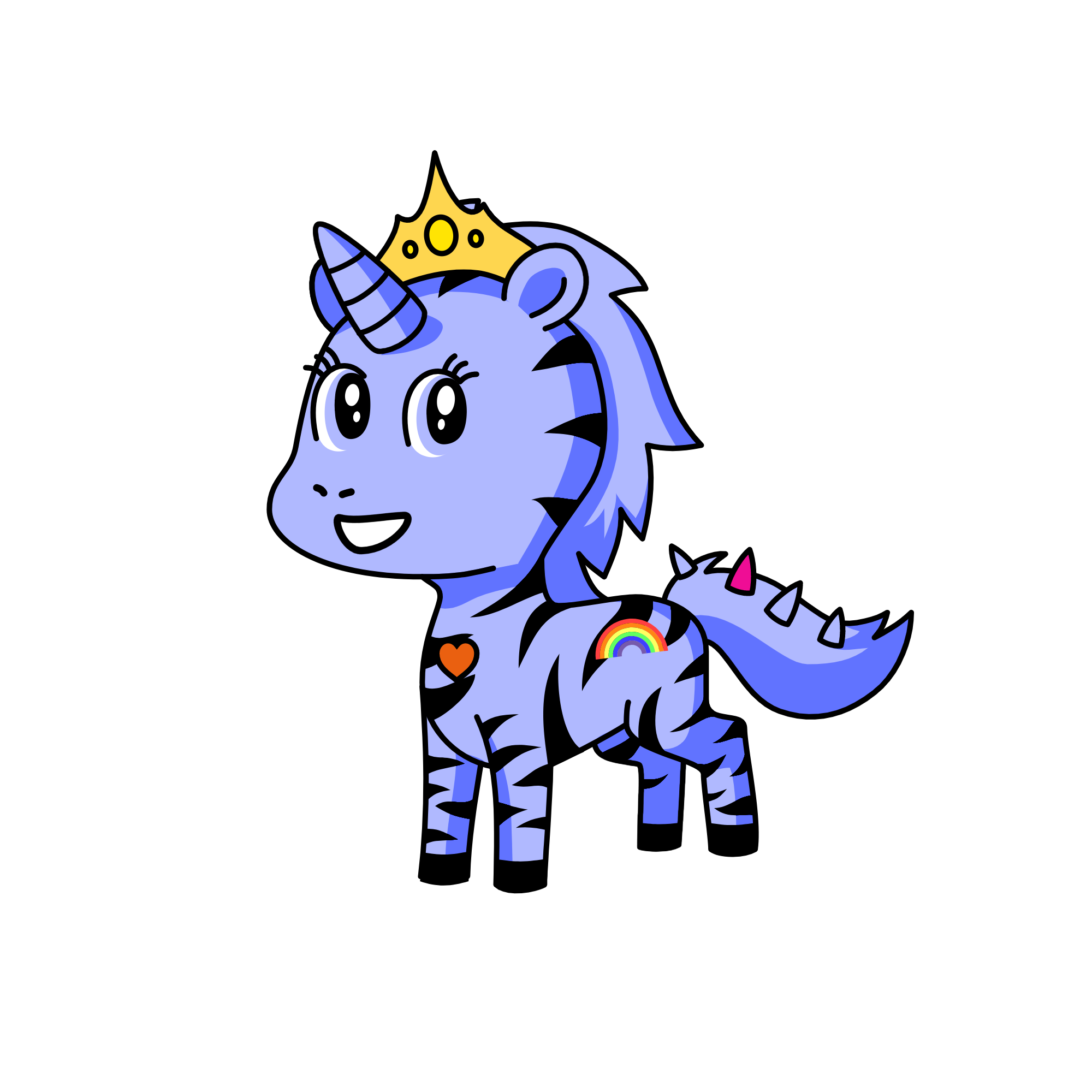 reine de neige, the unicorn
