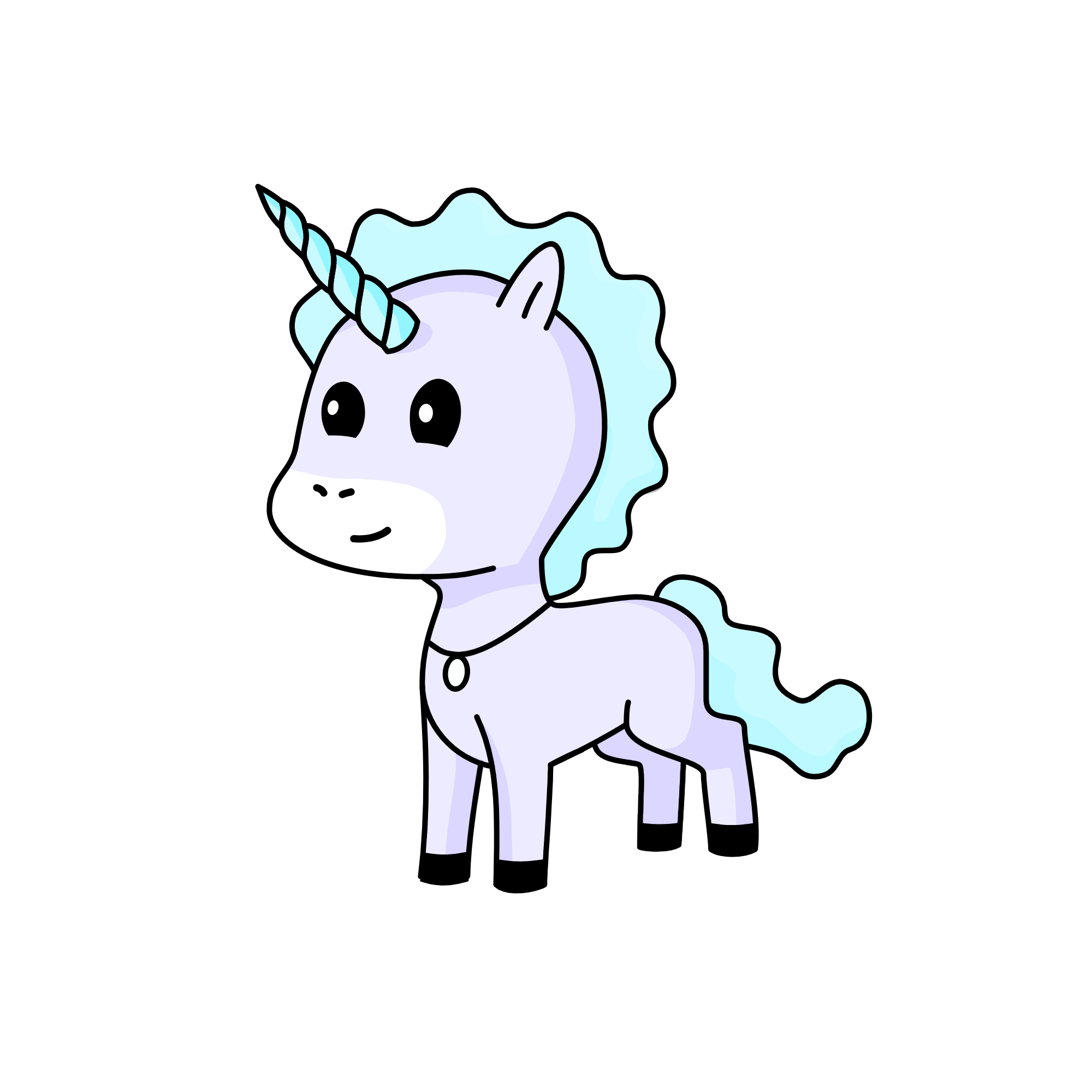 winter, the unicorn