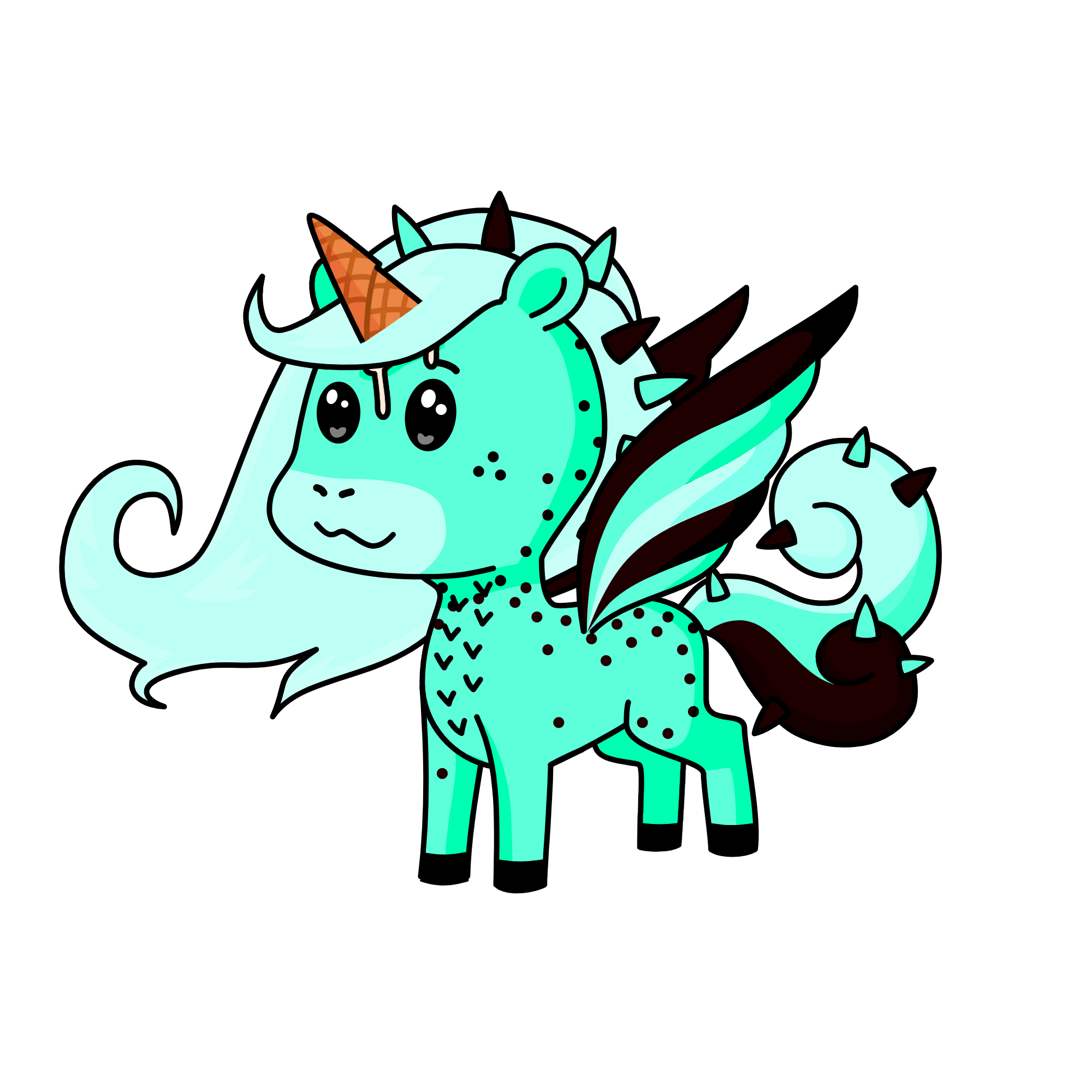 Mint Chip🍦, the unicorn
