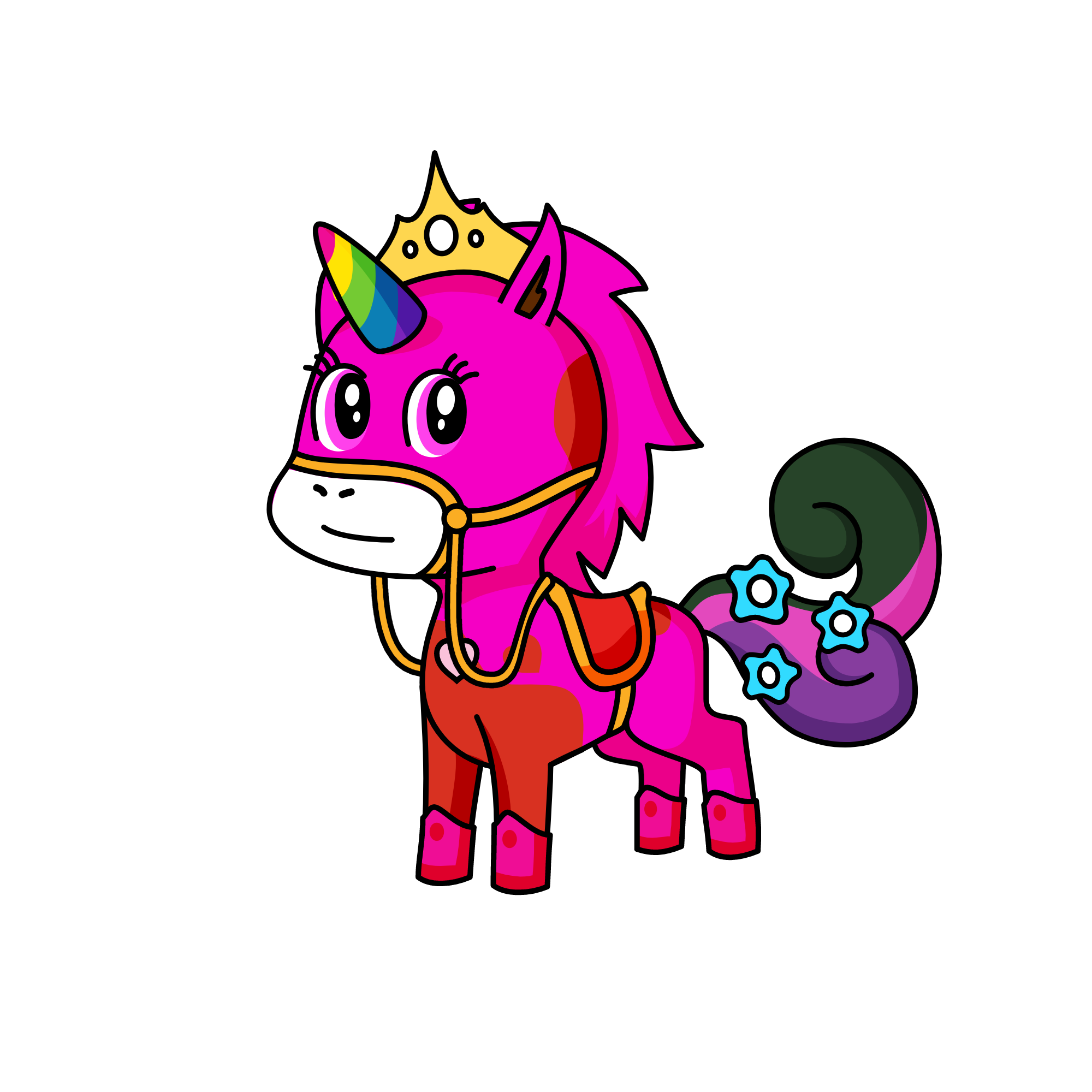 love unicorns, the unicorn