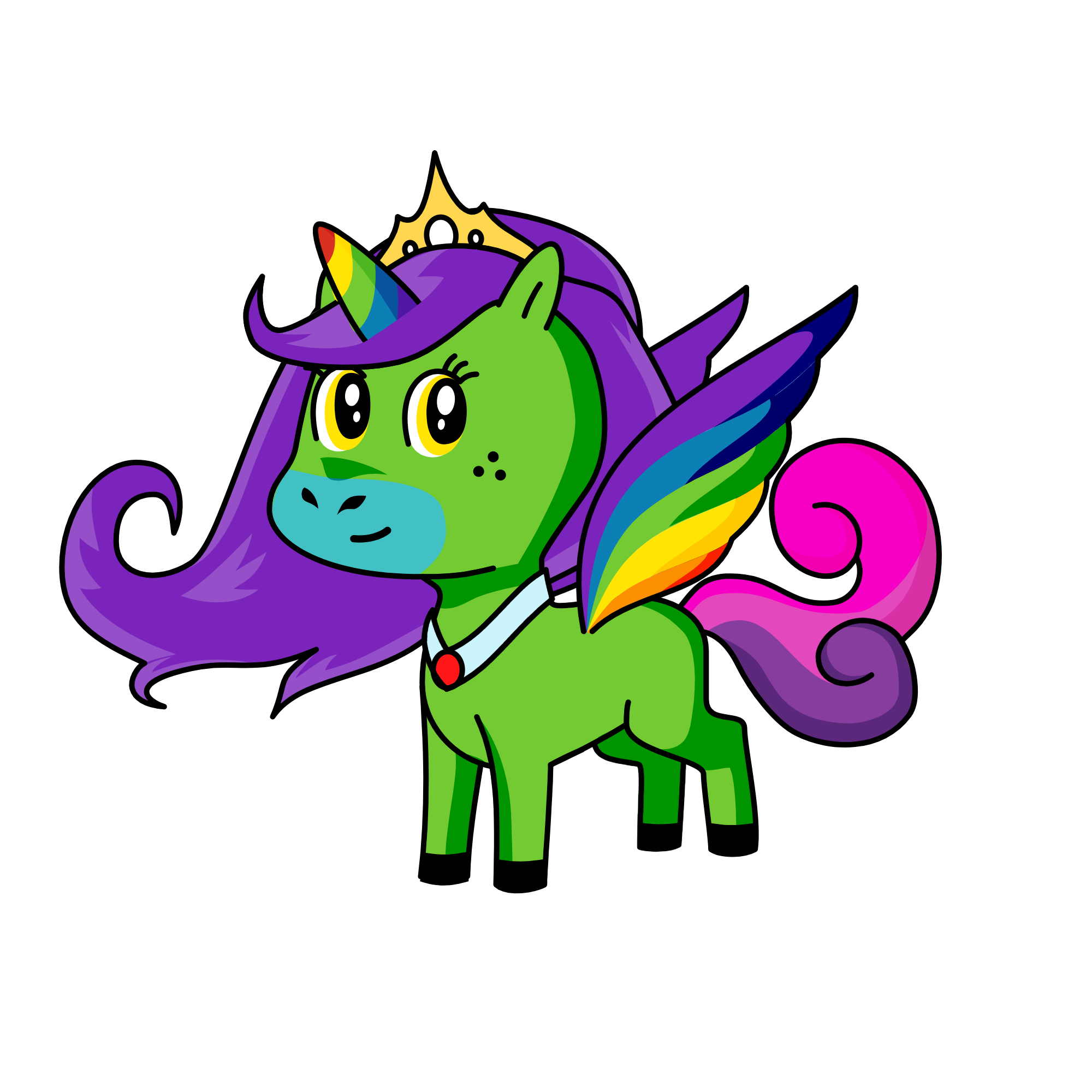 Jania, the unicorn