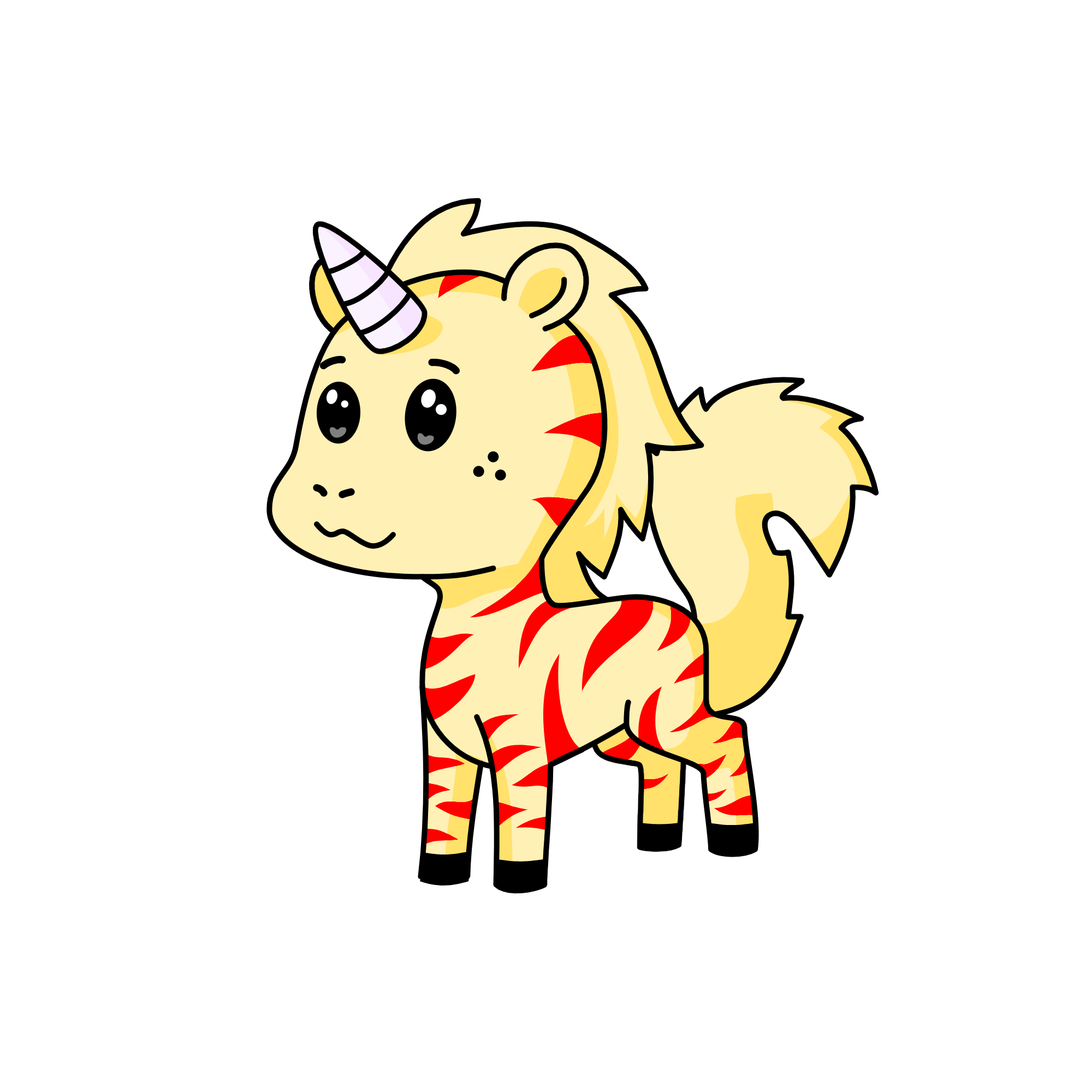 Nothing from my pride, the unicorn