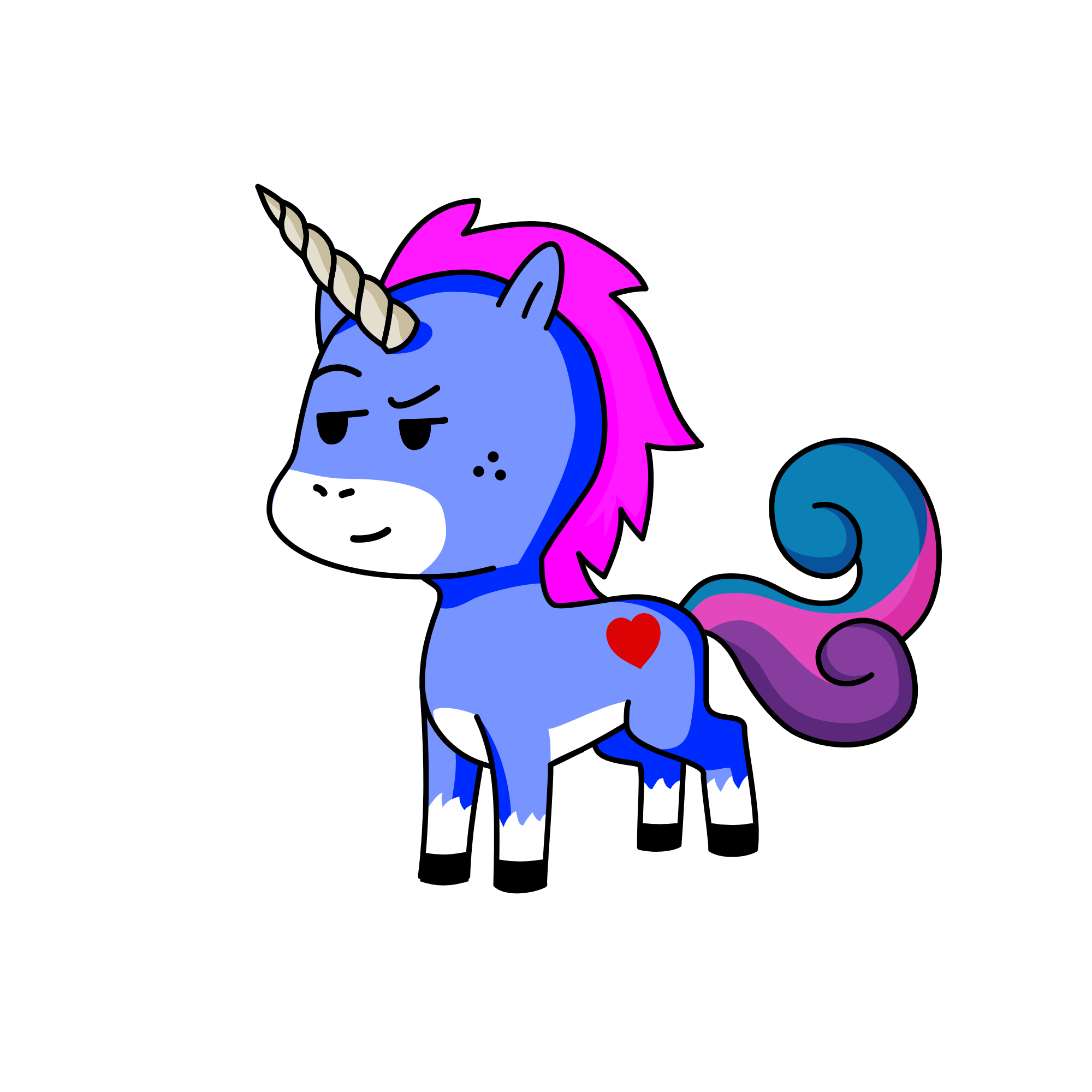 Lara, the unicorn
