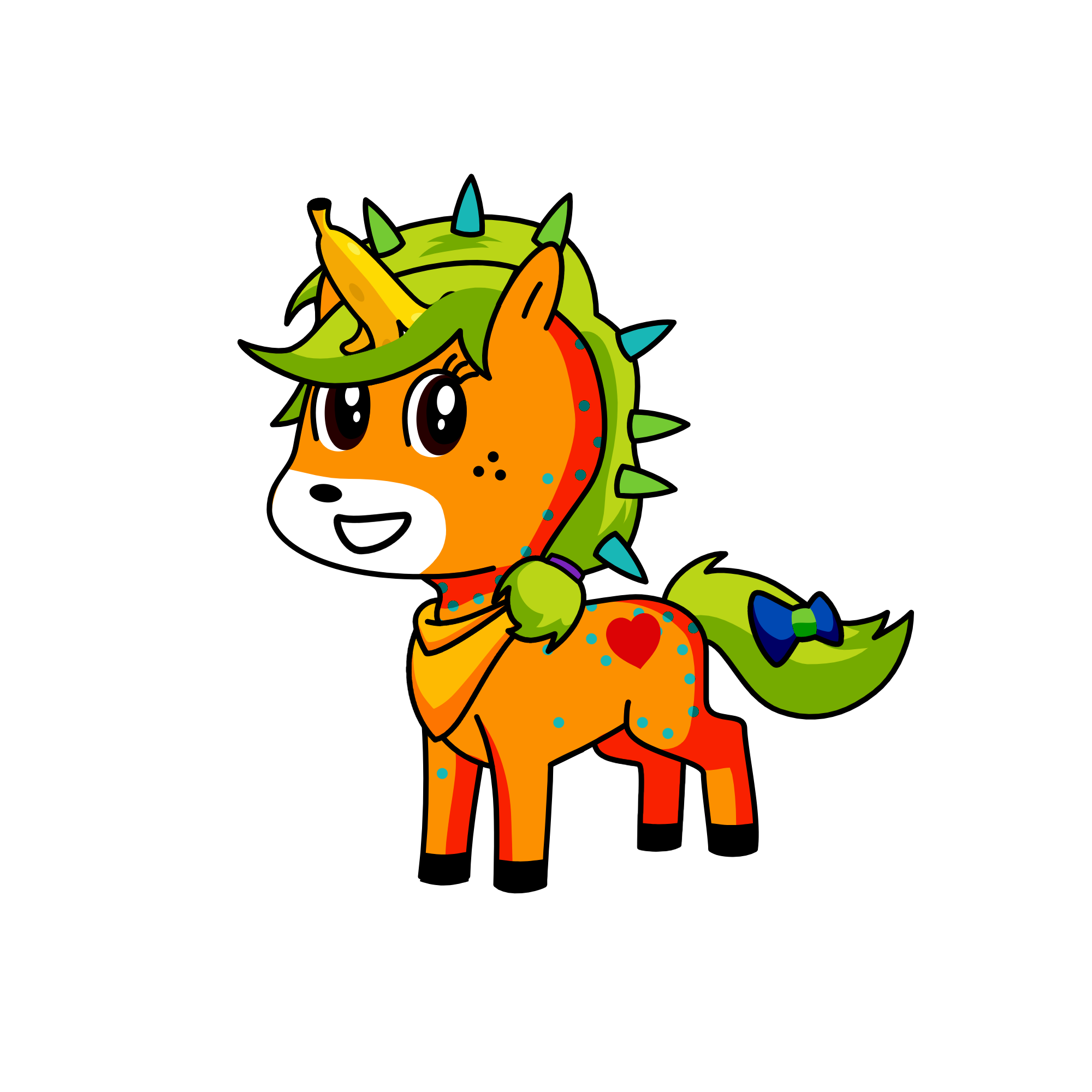 spike, the unicorn