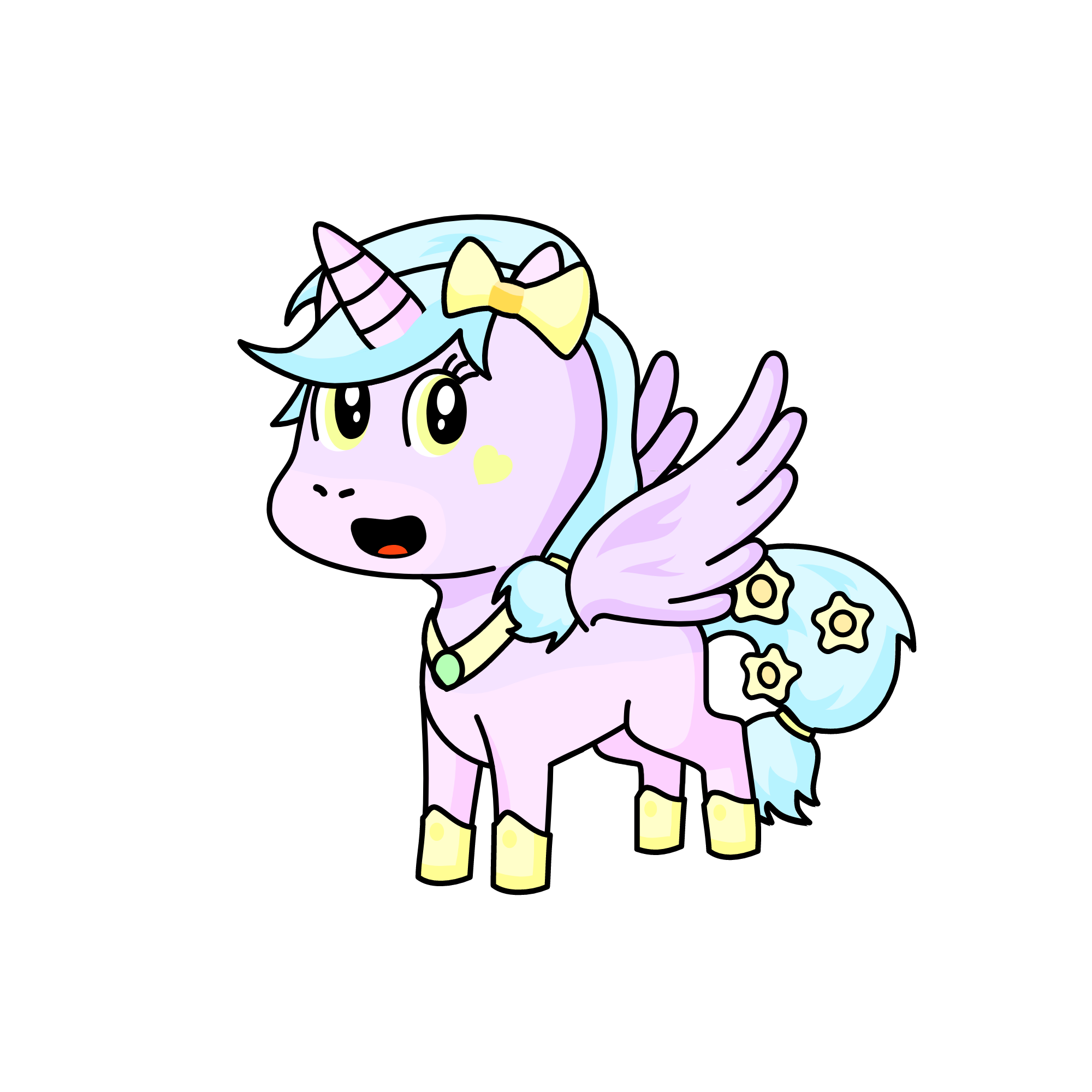 Cotton Candy, the unicorn