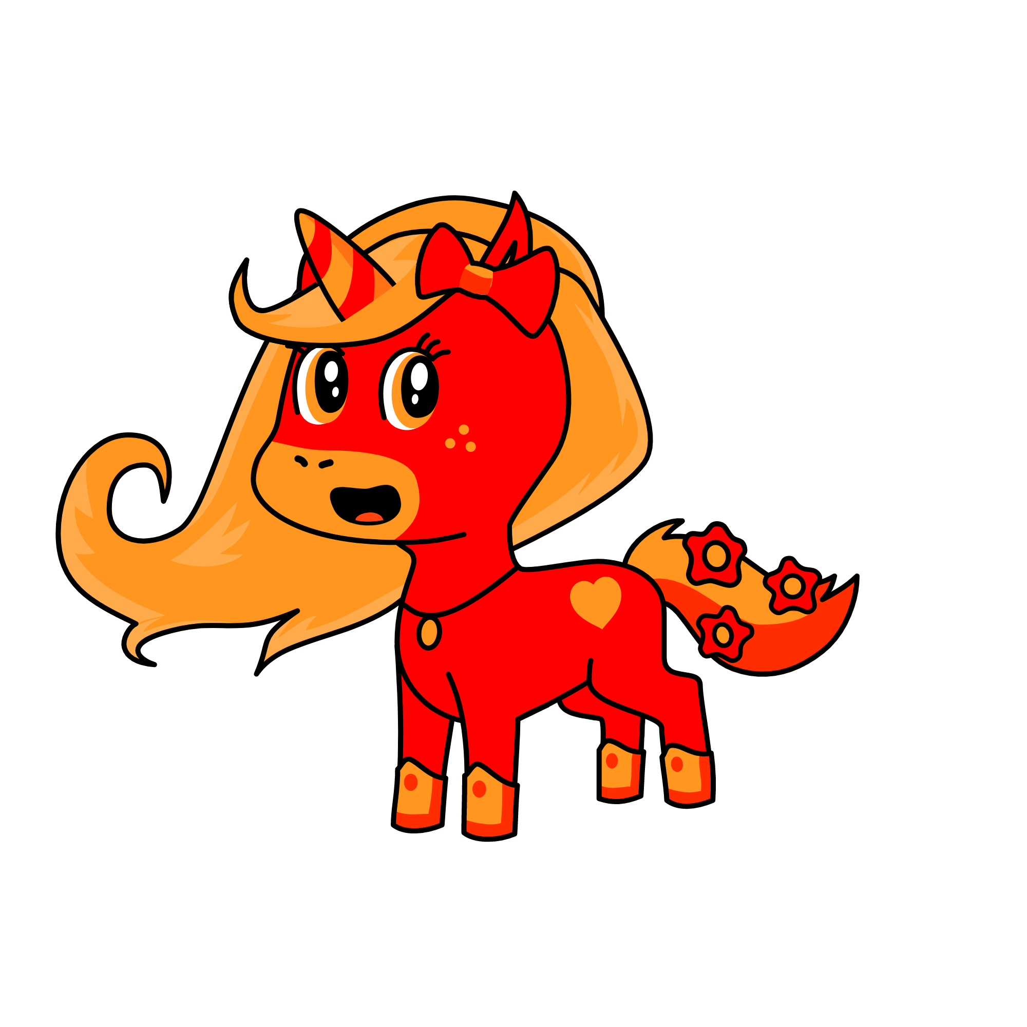 princess fire, the unicorn