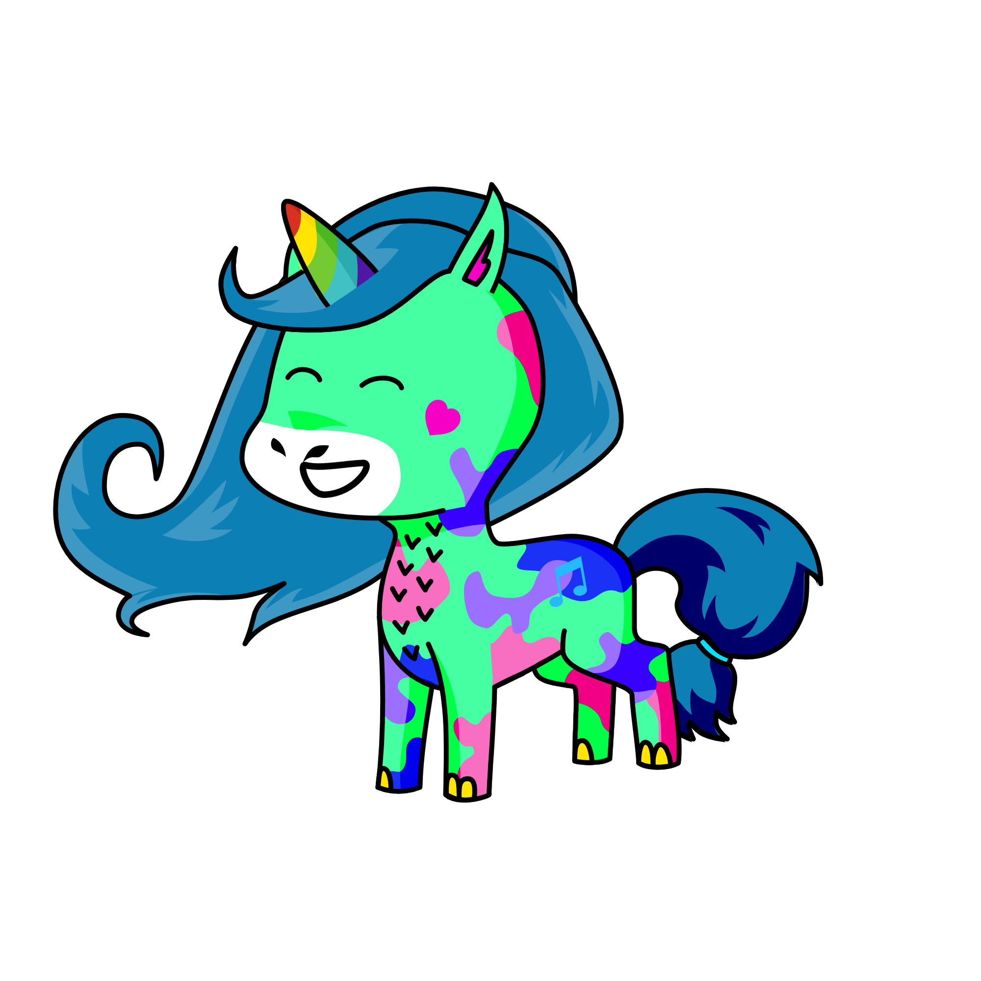 Pepy, the unicorn
