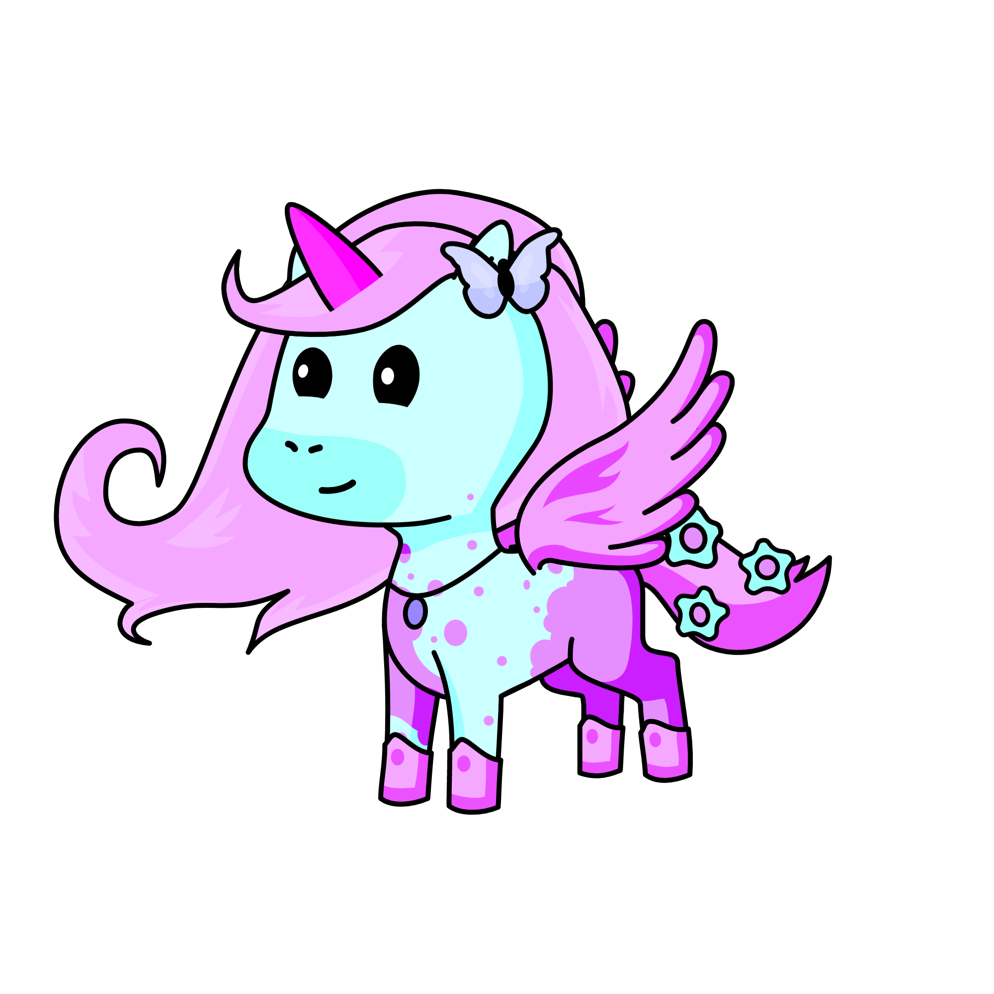Sophia, the unicorn