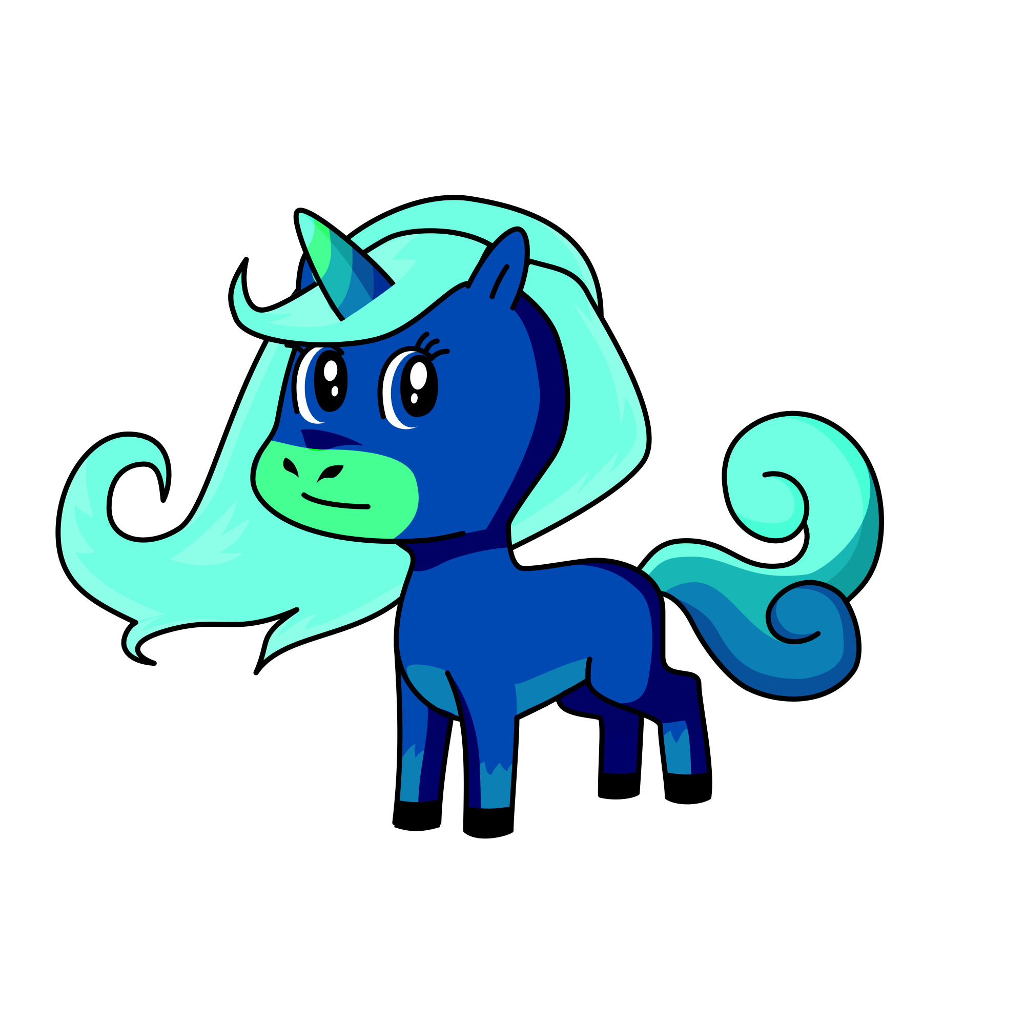 Telaya, the unicorn