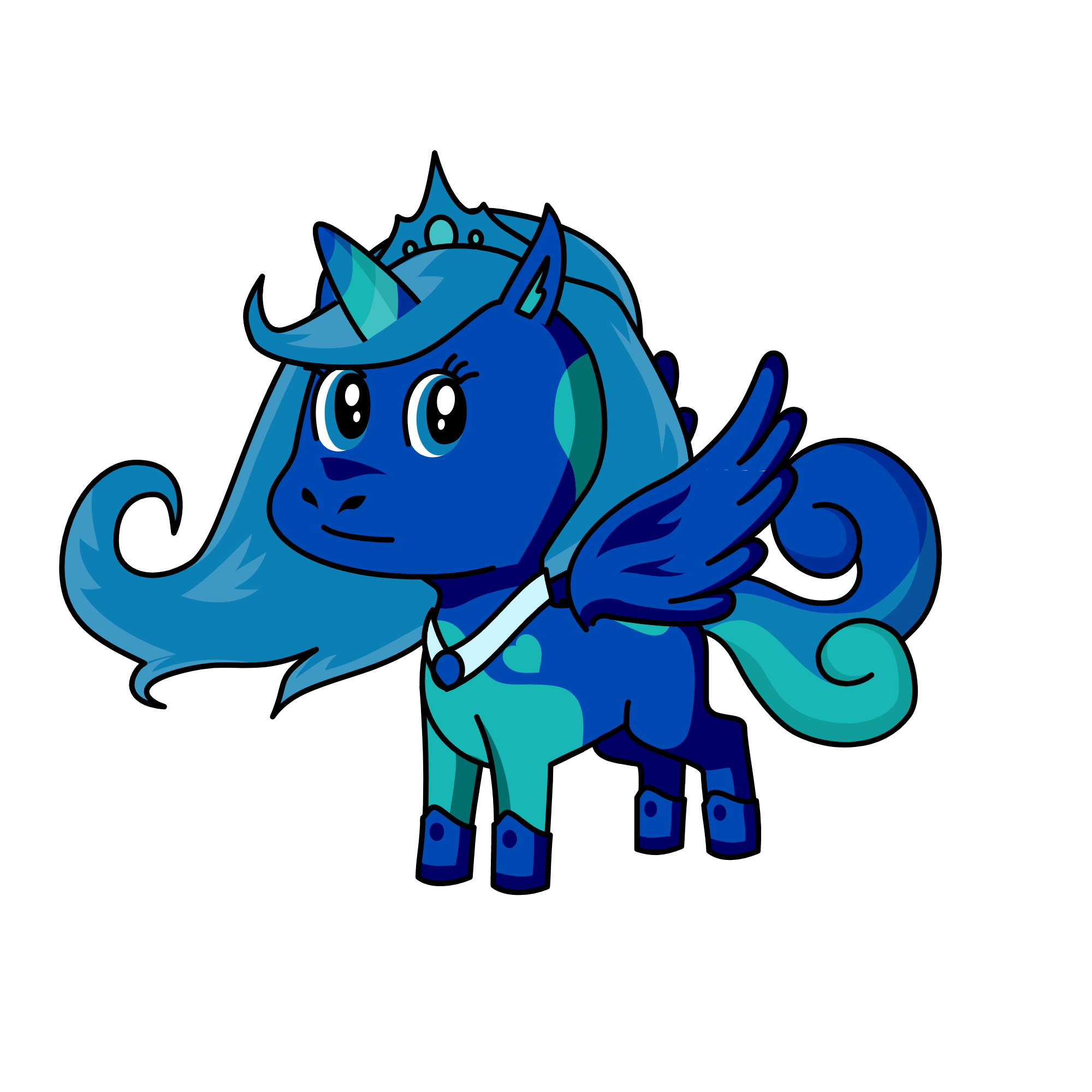 luna, the unicorn