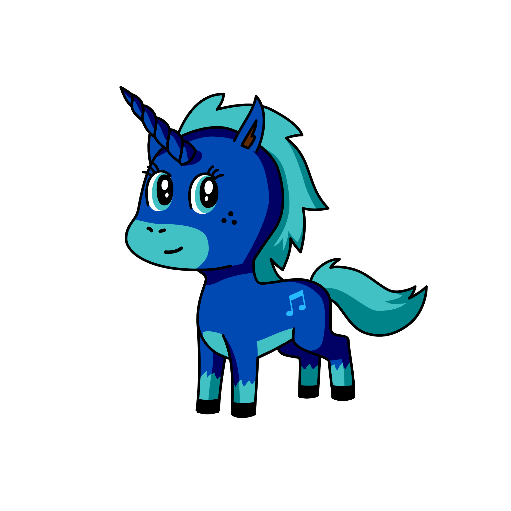 snow, the unicorn