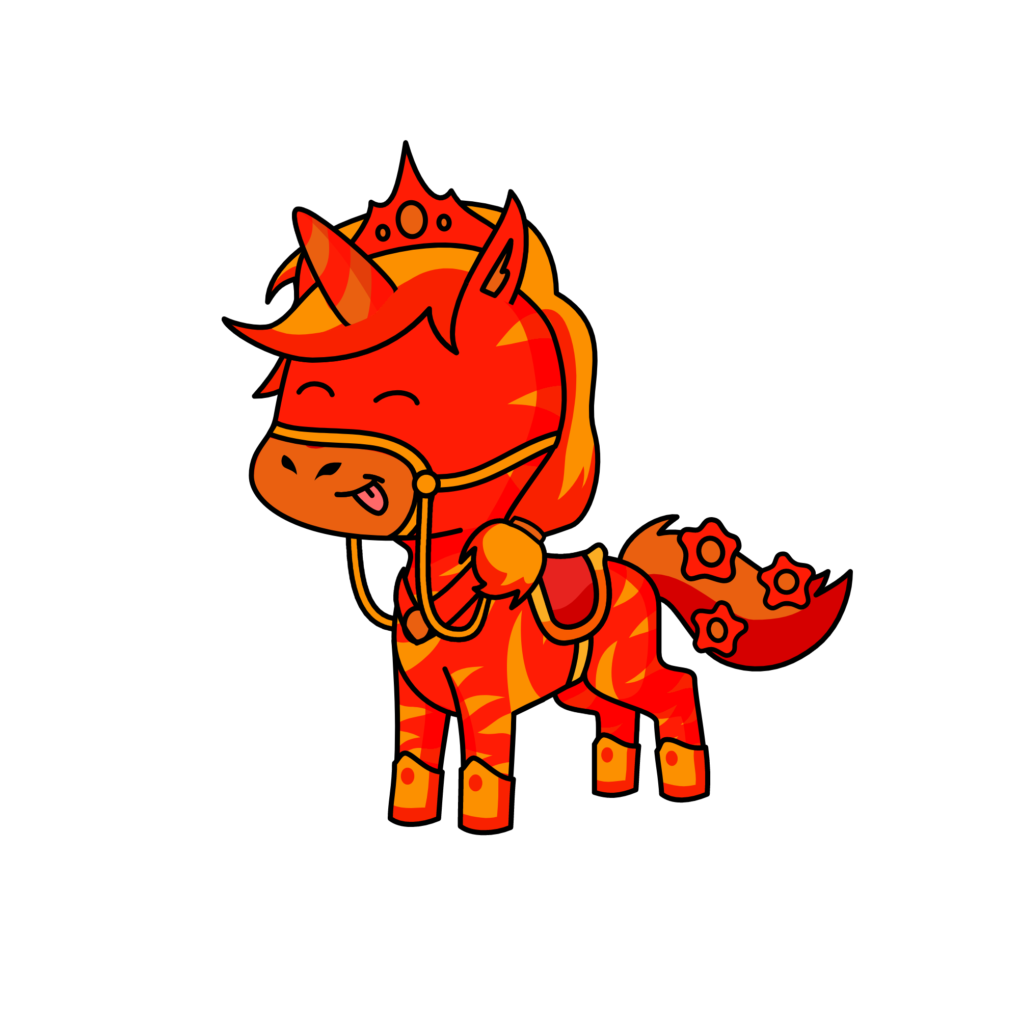 Falames, the unicorn