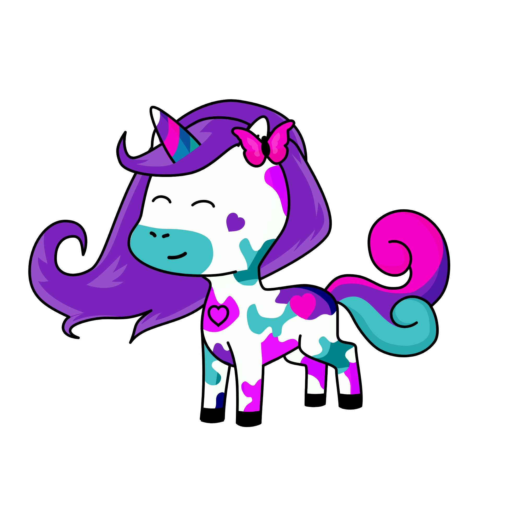Rose, the unicorn