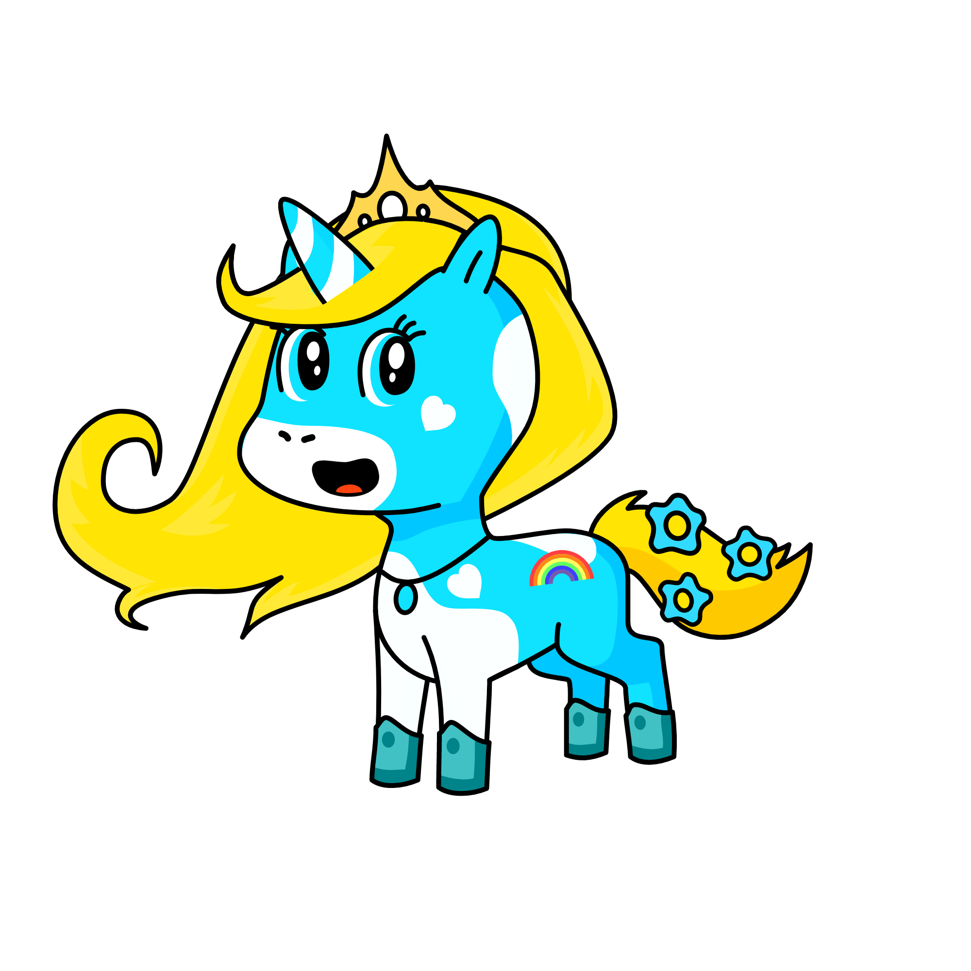 Icescar, the unicorn