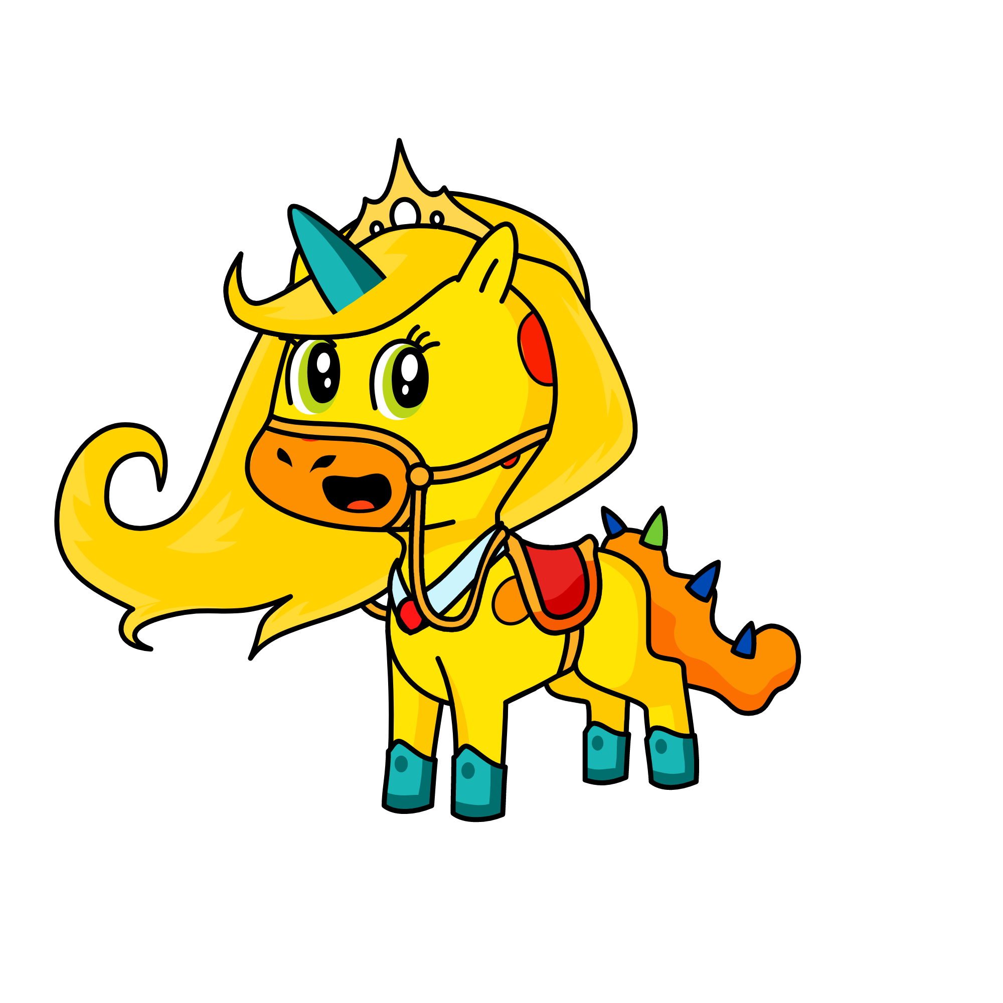 🧼, the unicorn