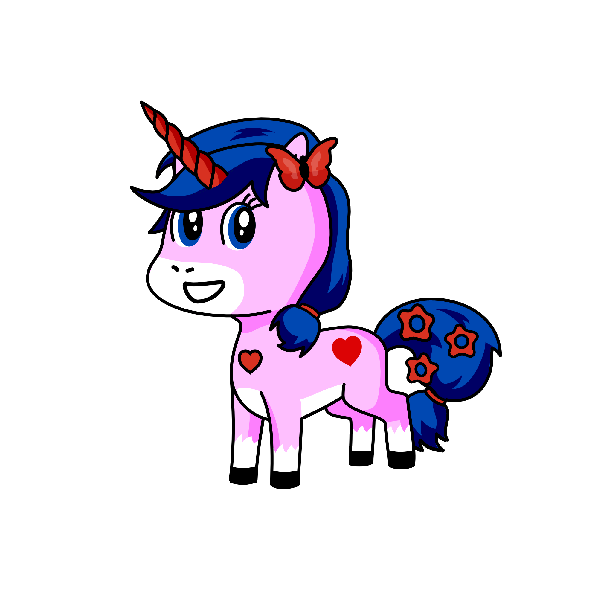 Marinette, the unicorn