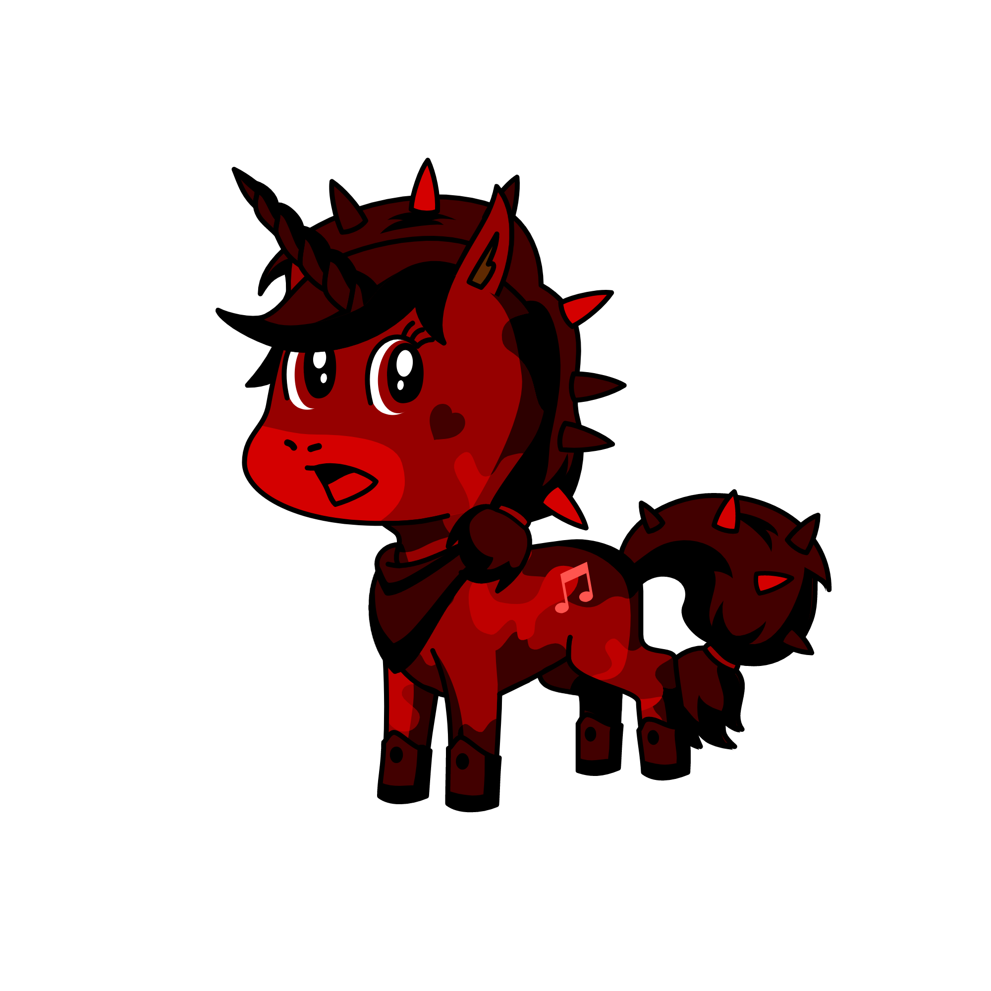 emo bitch, the unicorn