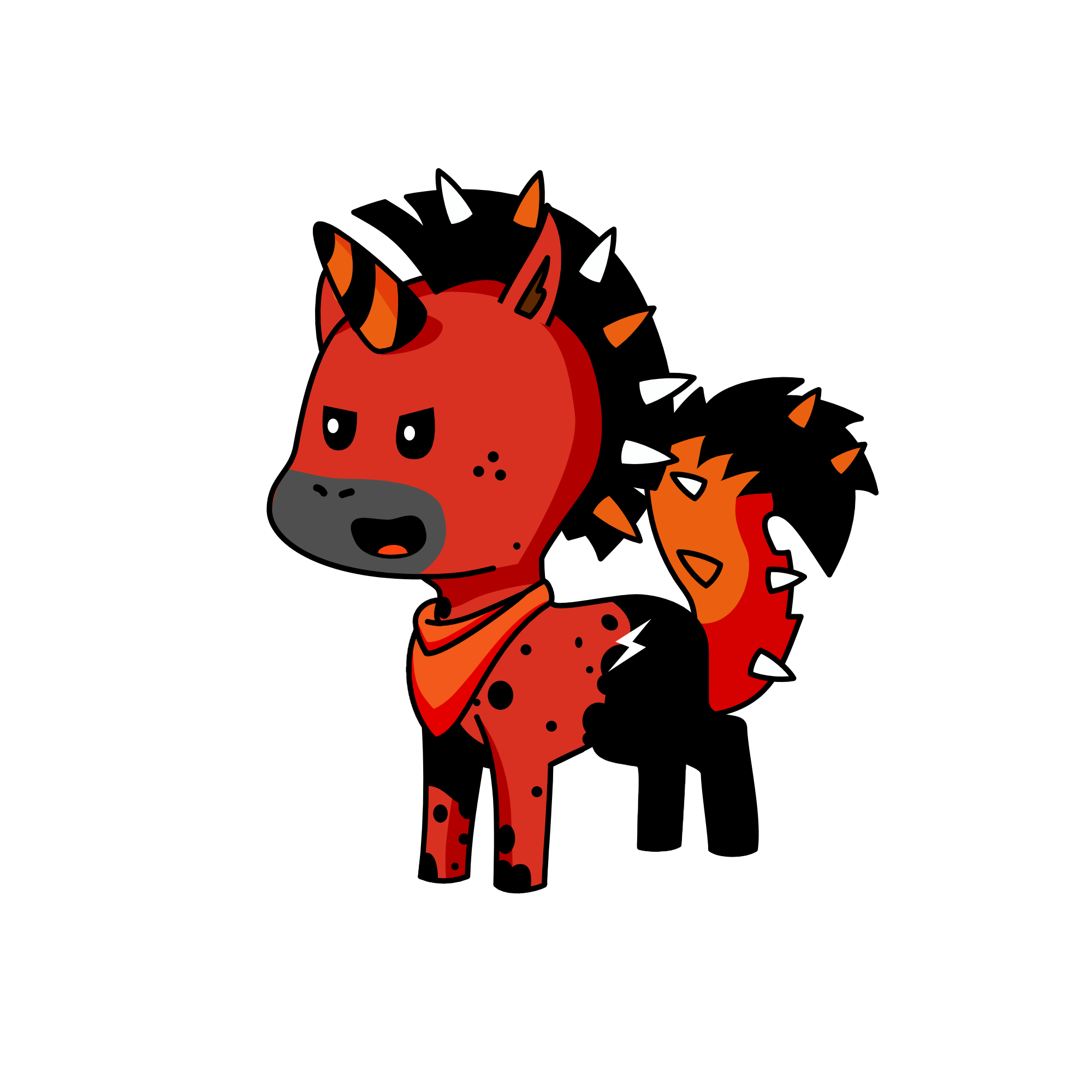 Hallow fine, the unicorn
