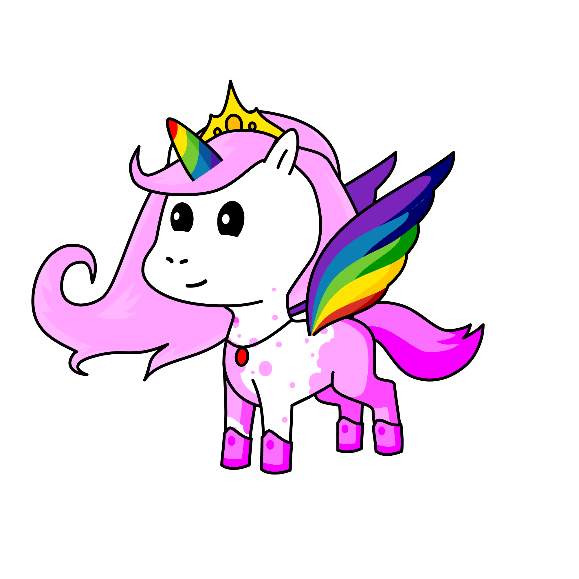 Cutie , the unicorn