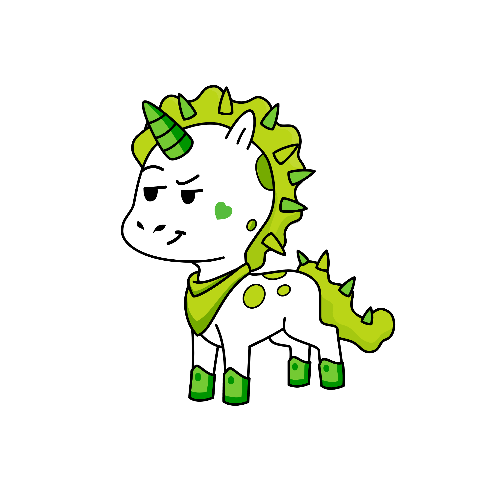 Stinker, the unicorn