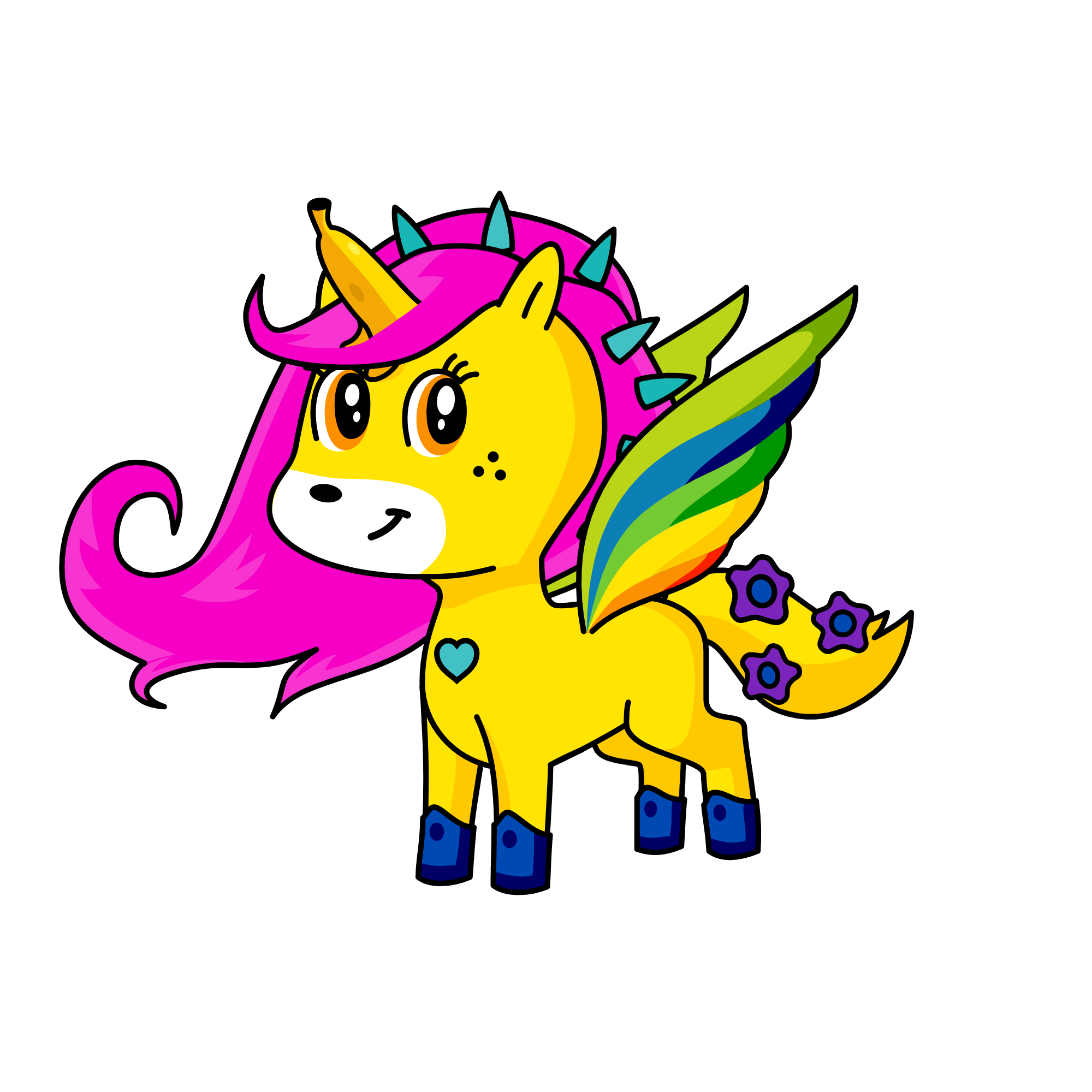 STUPID CORNIFY, the unicorn