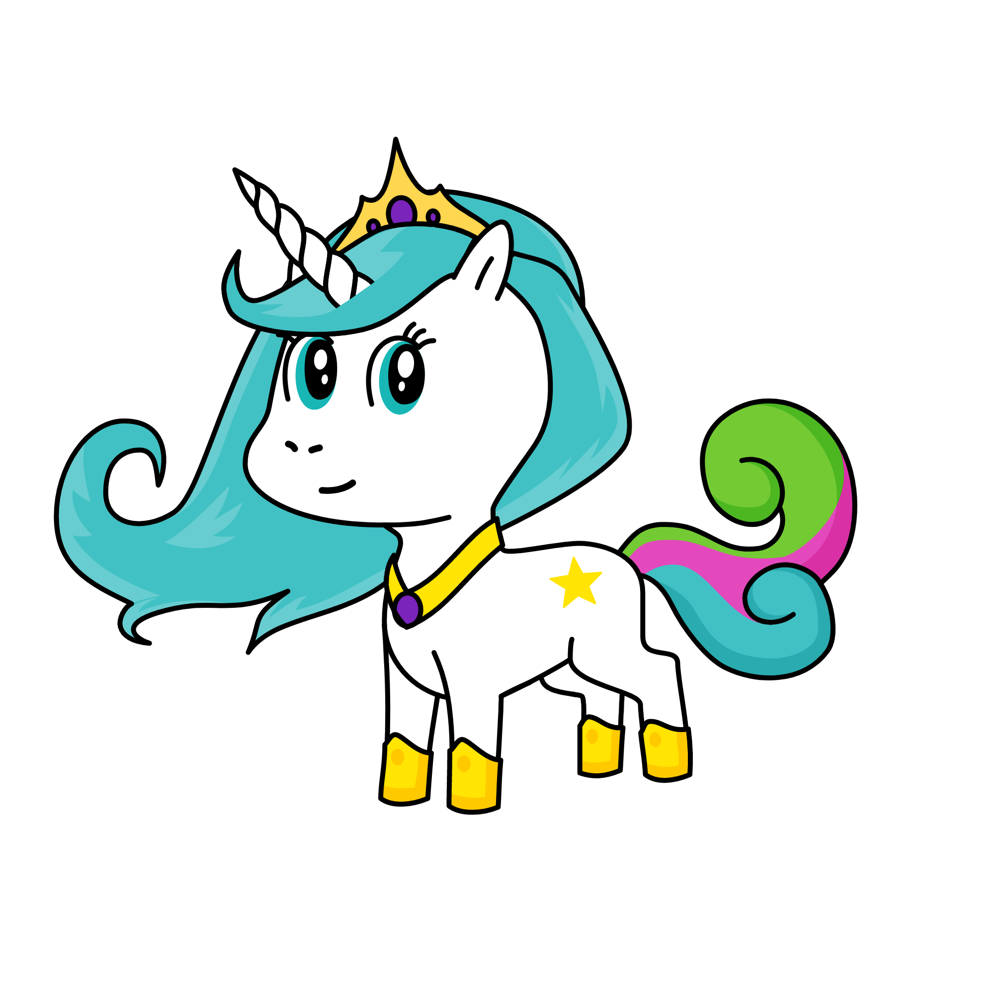 celestia, the unicorn