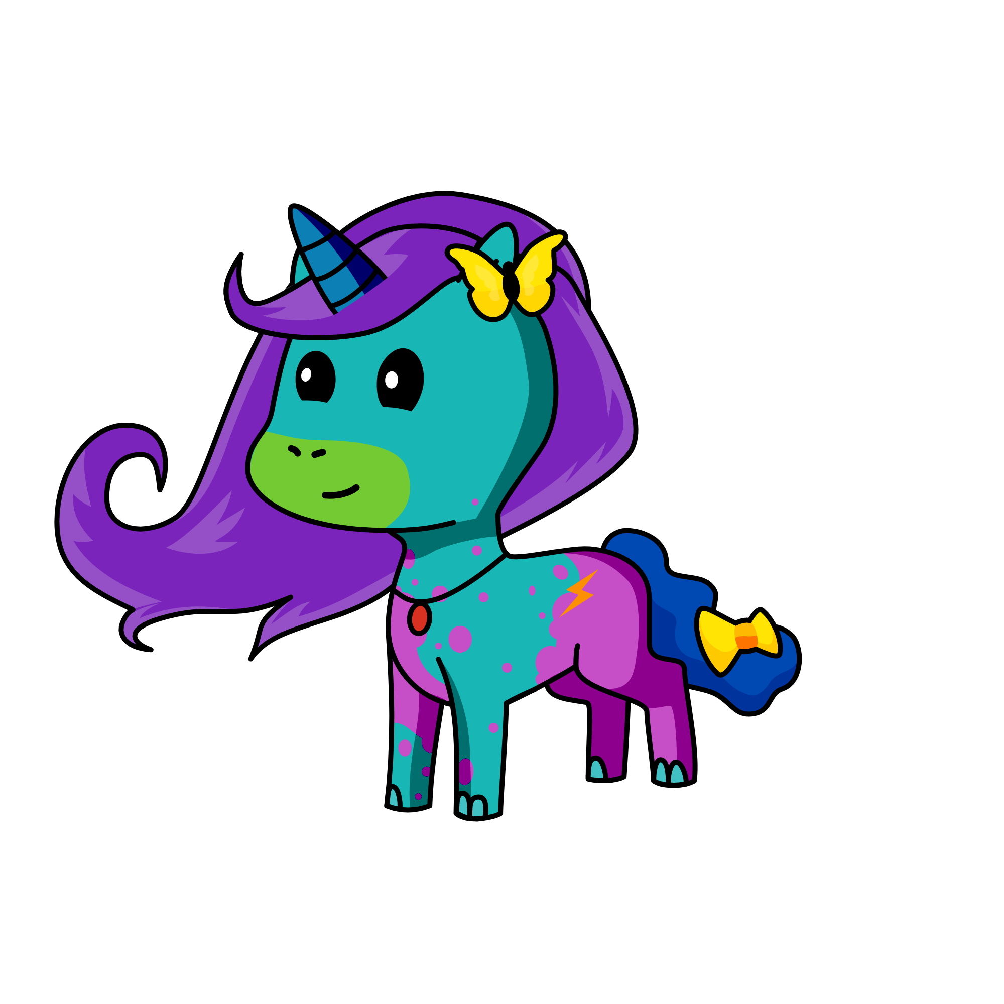 juuhhuy, the unicorn