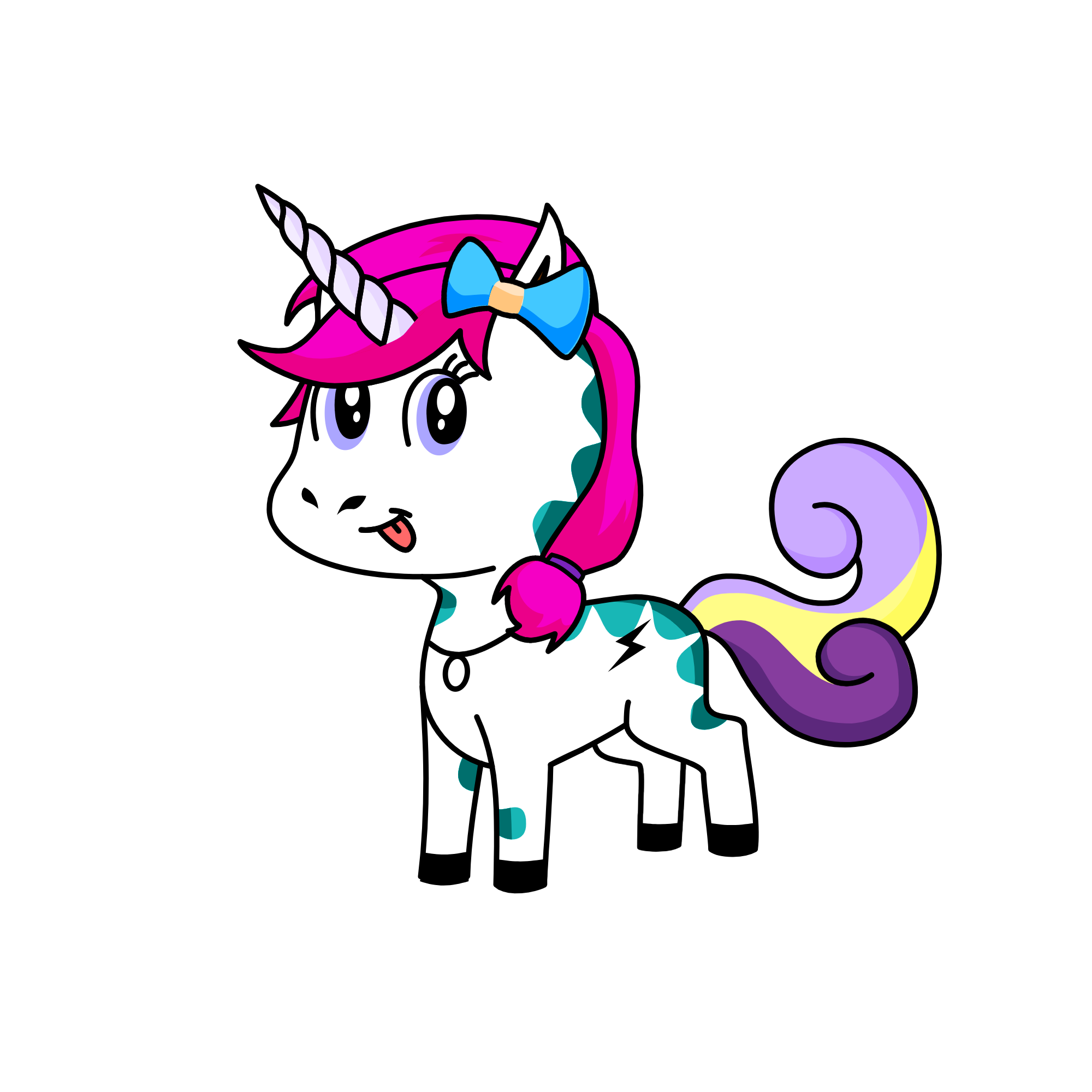 lightning, the unicorn