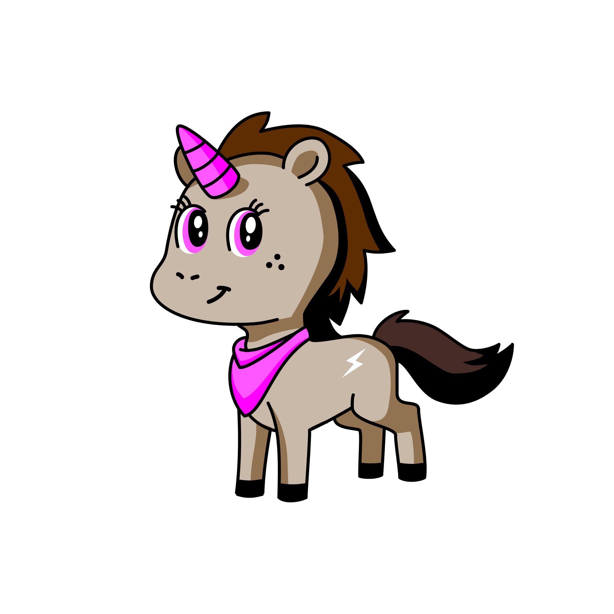 Kyla, the unicorn