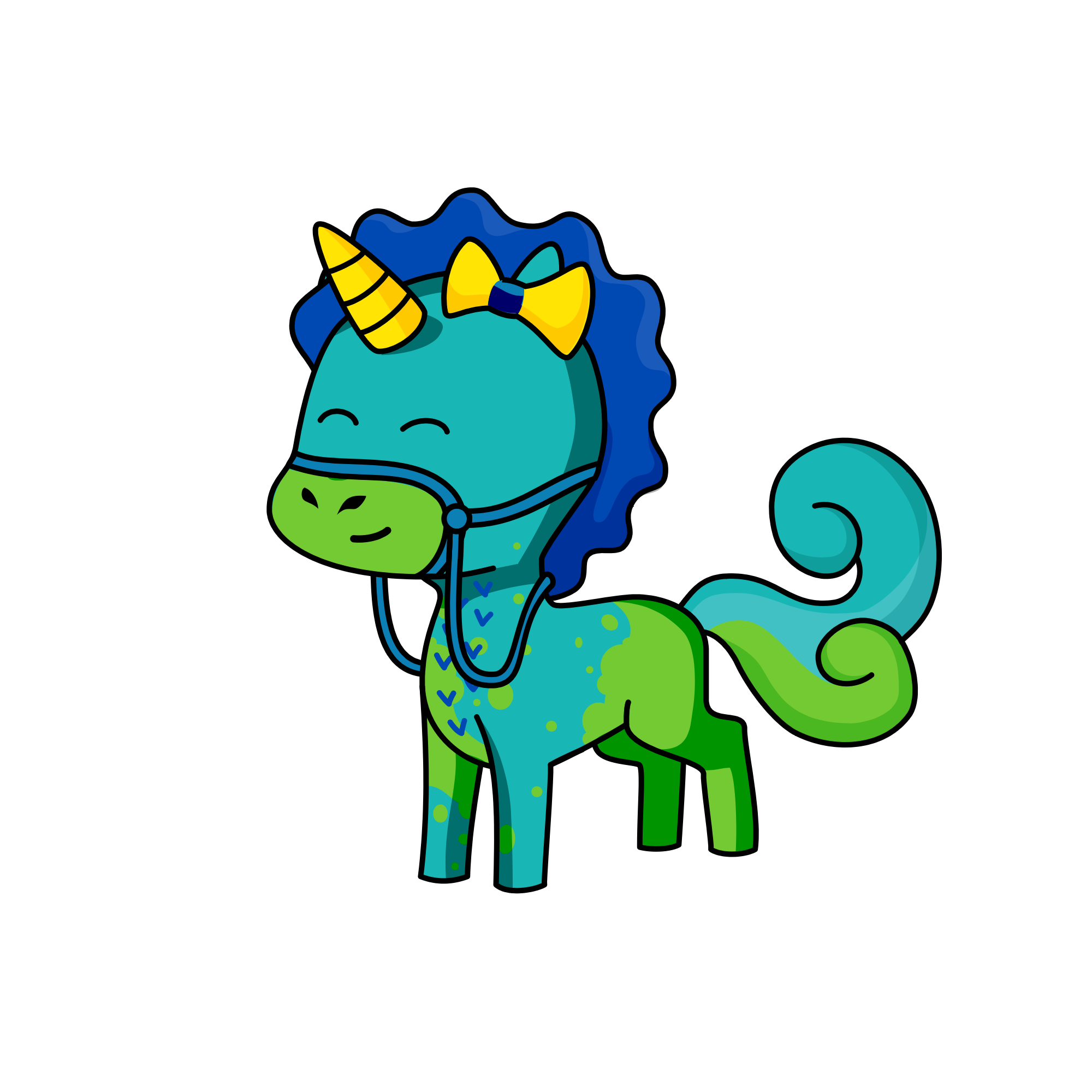 Fleck, the unicorn