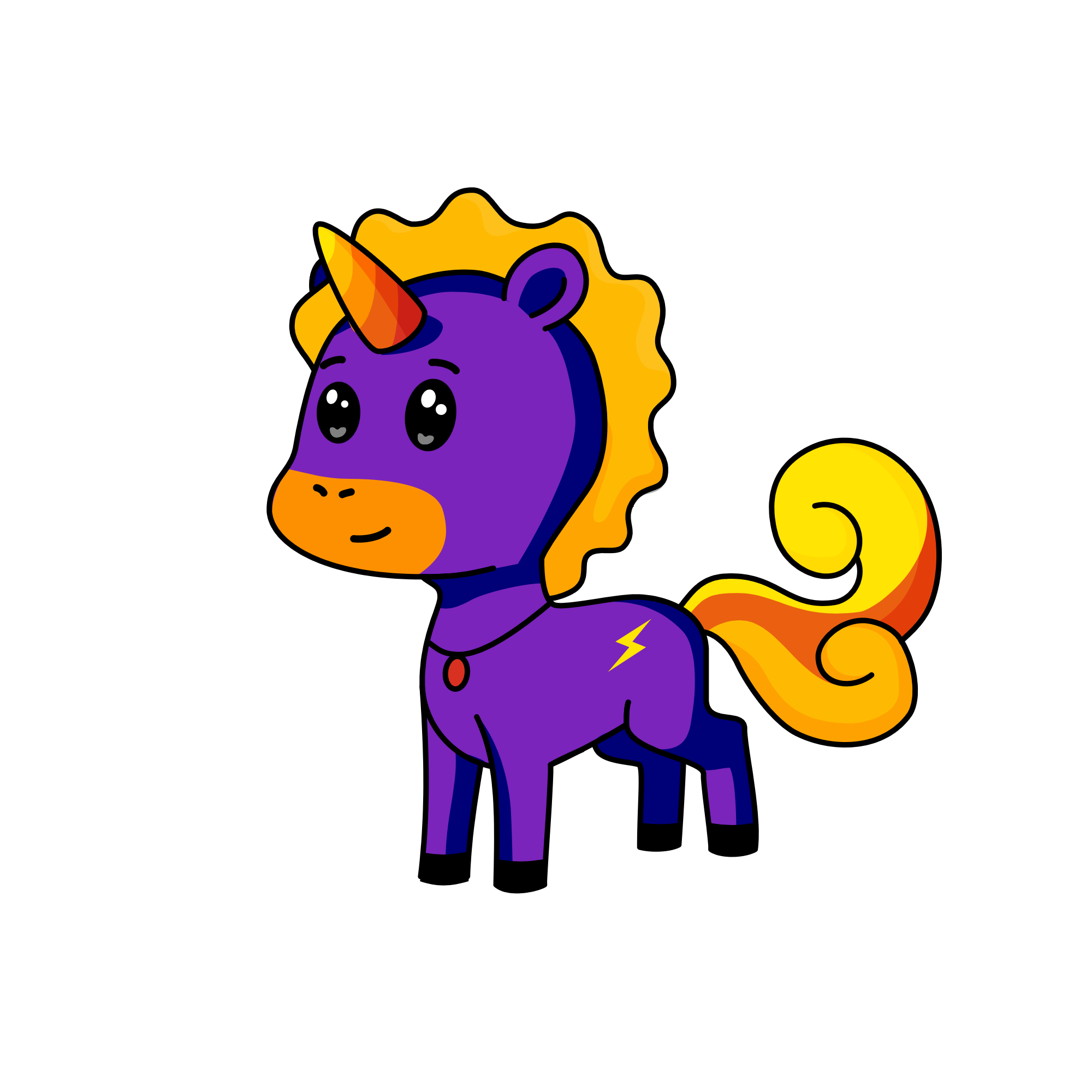 Powercorn, the unicorn