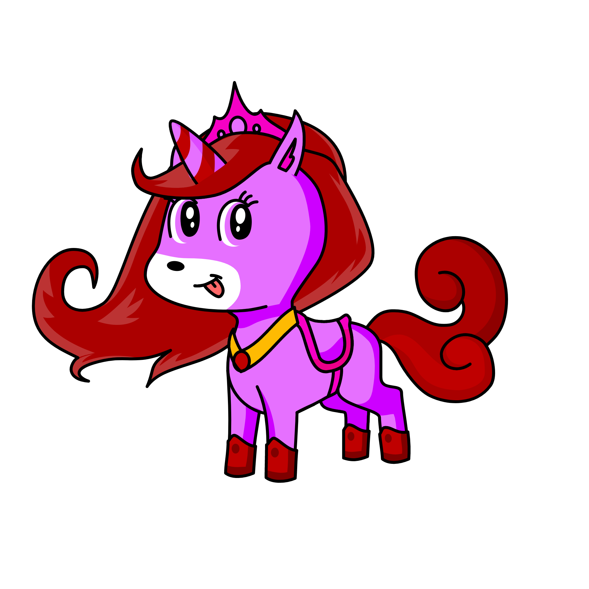 Ariel, the unicorn