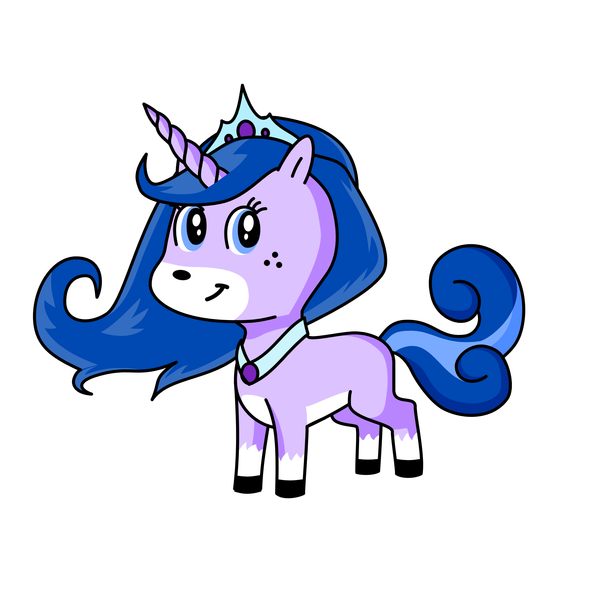 Skarel, the unicorn
