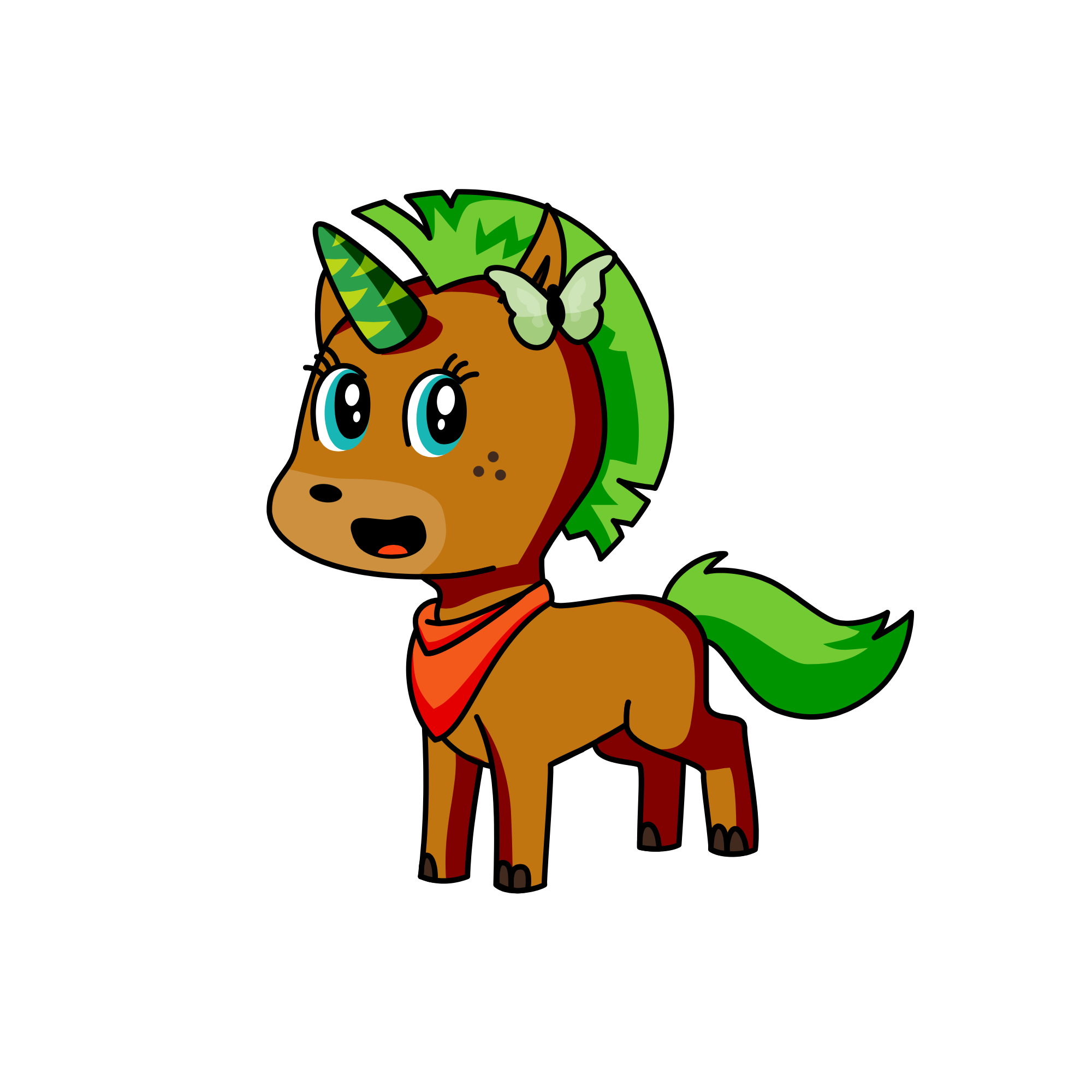 Forestcorn, the unicorn