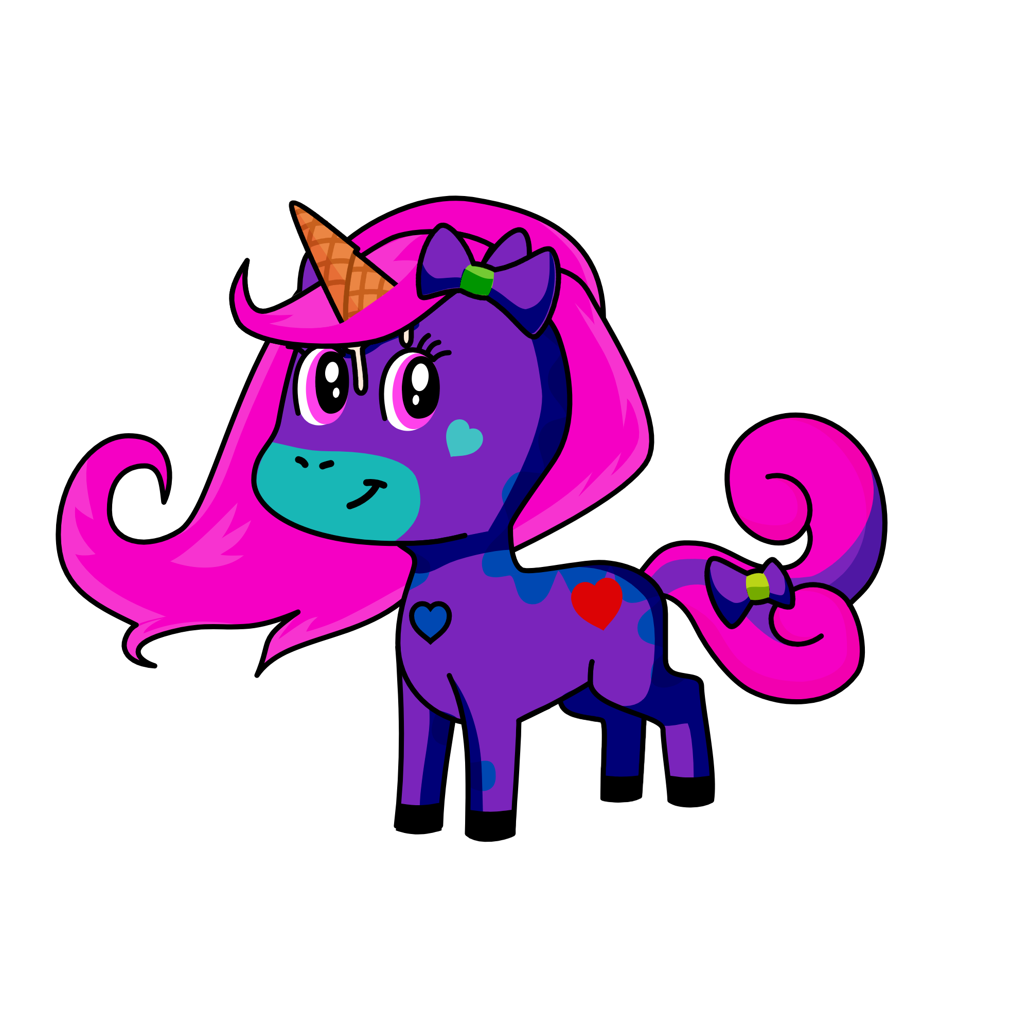 princess ice, the unicorn
