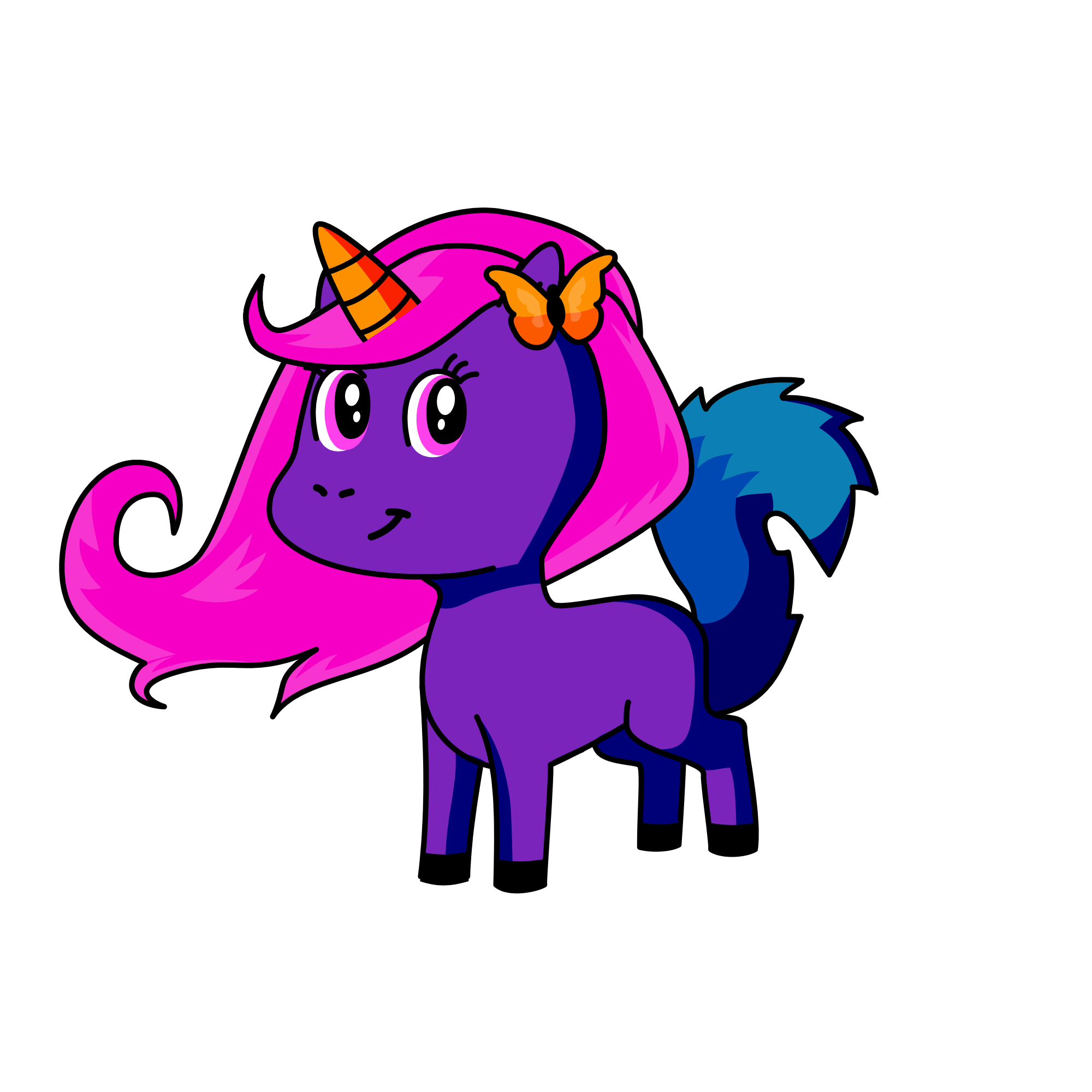 Flower, the unicorn