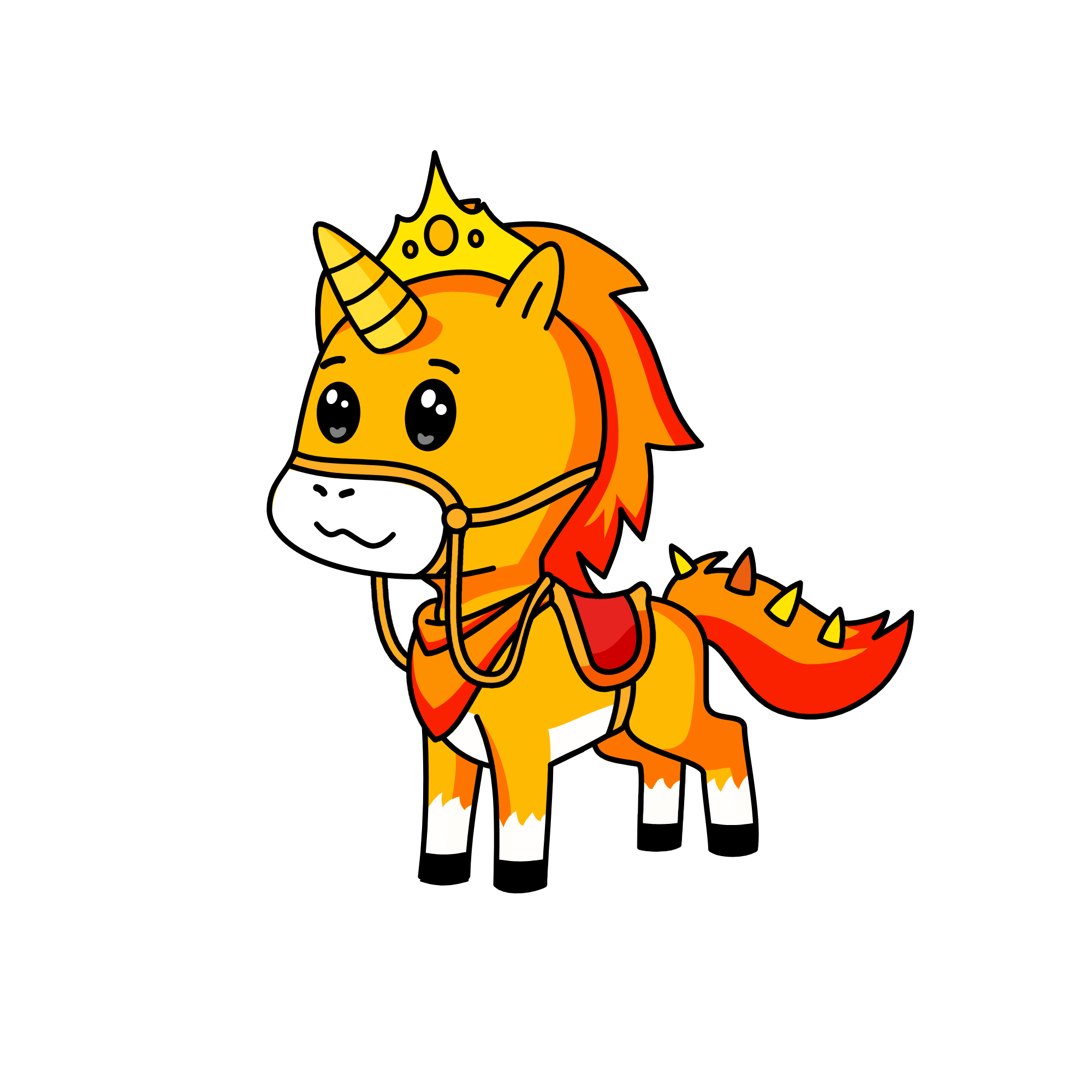 The lost girl of Sun., the unicorn