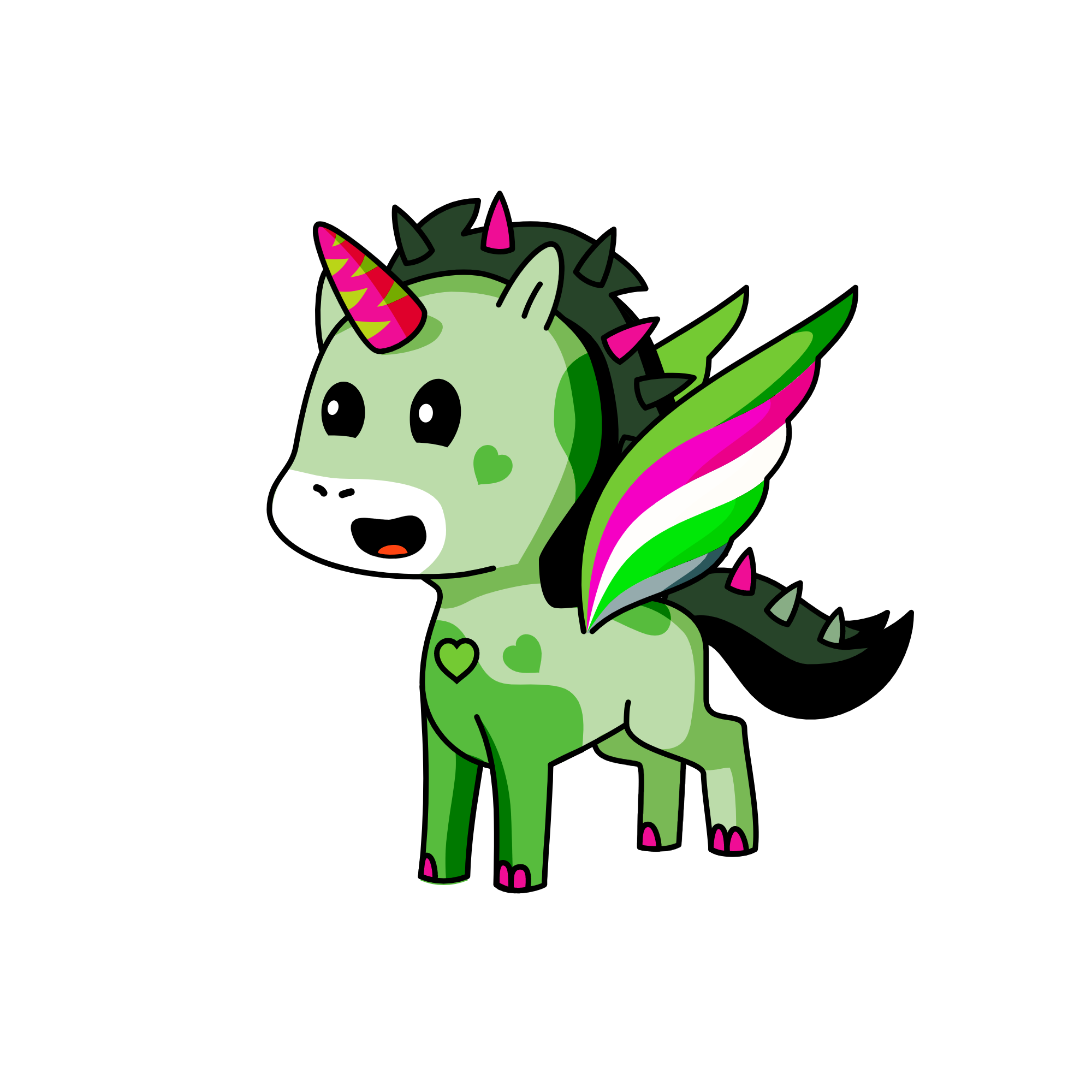 The Unicorns Wish Grander!, the unicorn