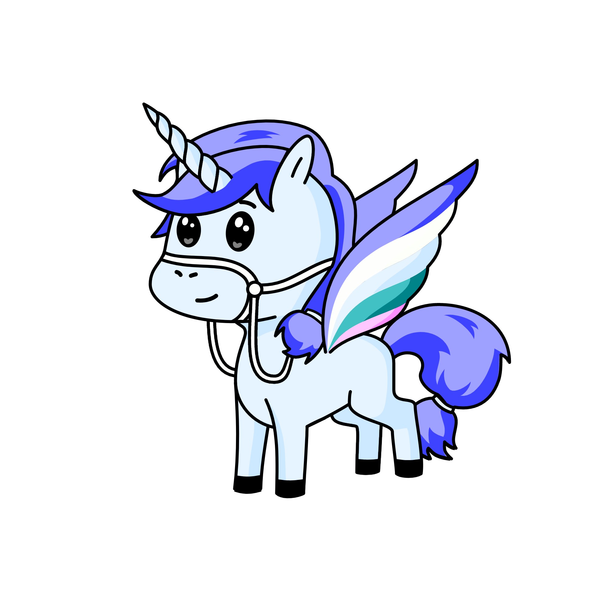 Glitter, the unicorn