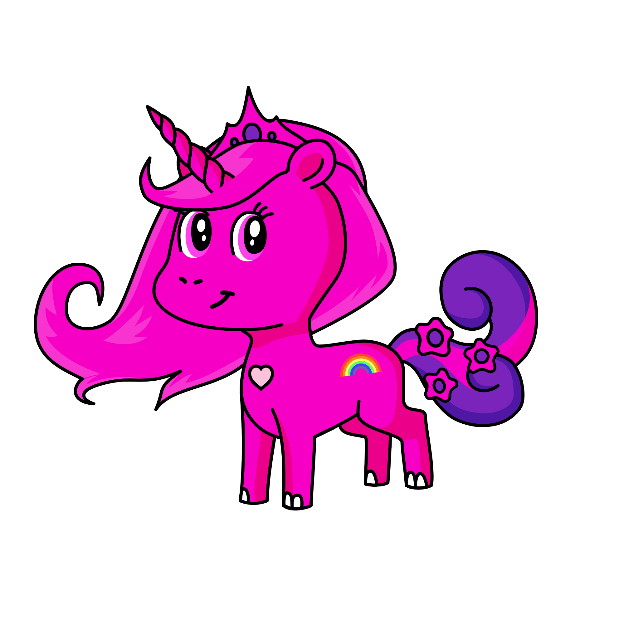 And Peggy, the unicorn