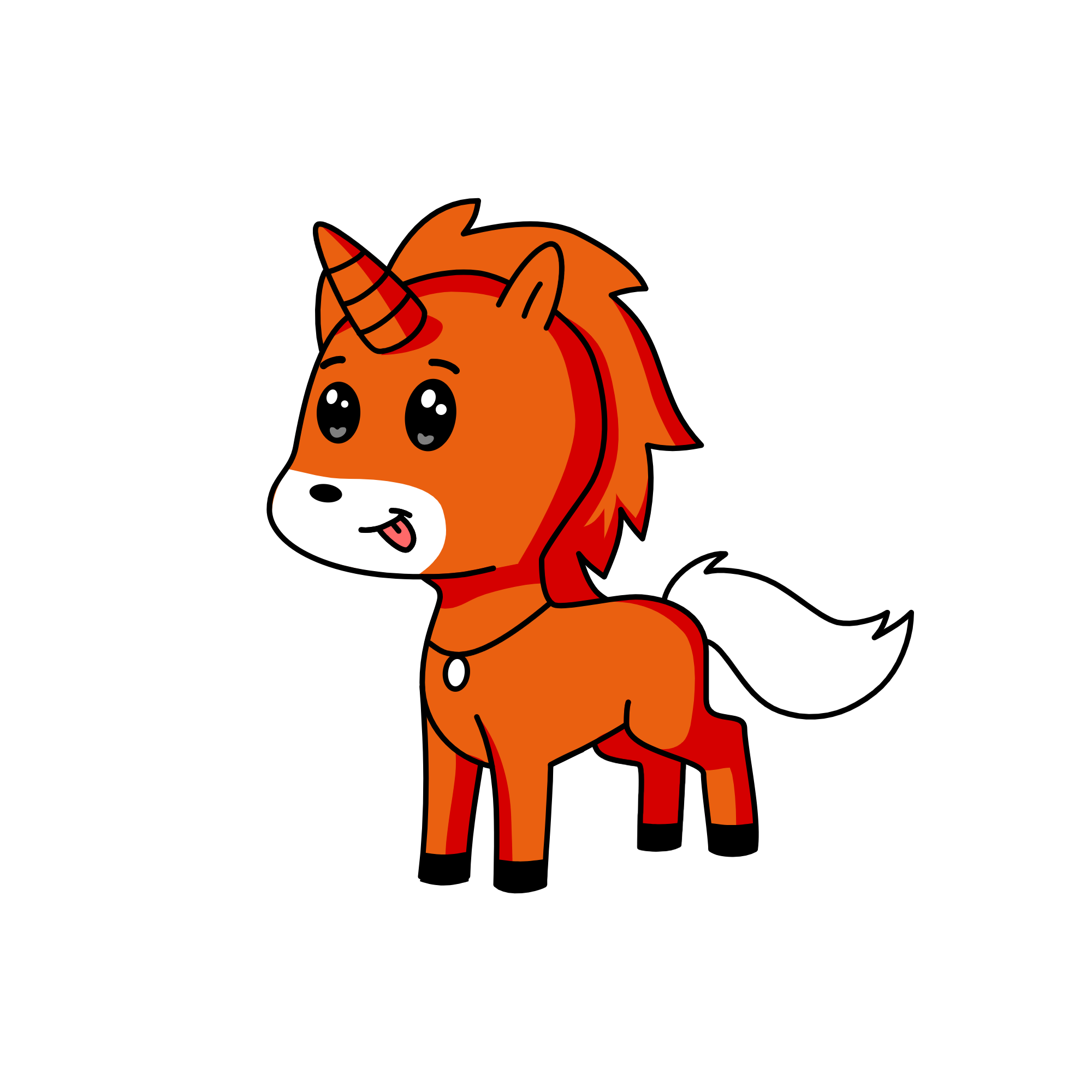 Foxy, the unicorn