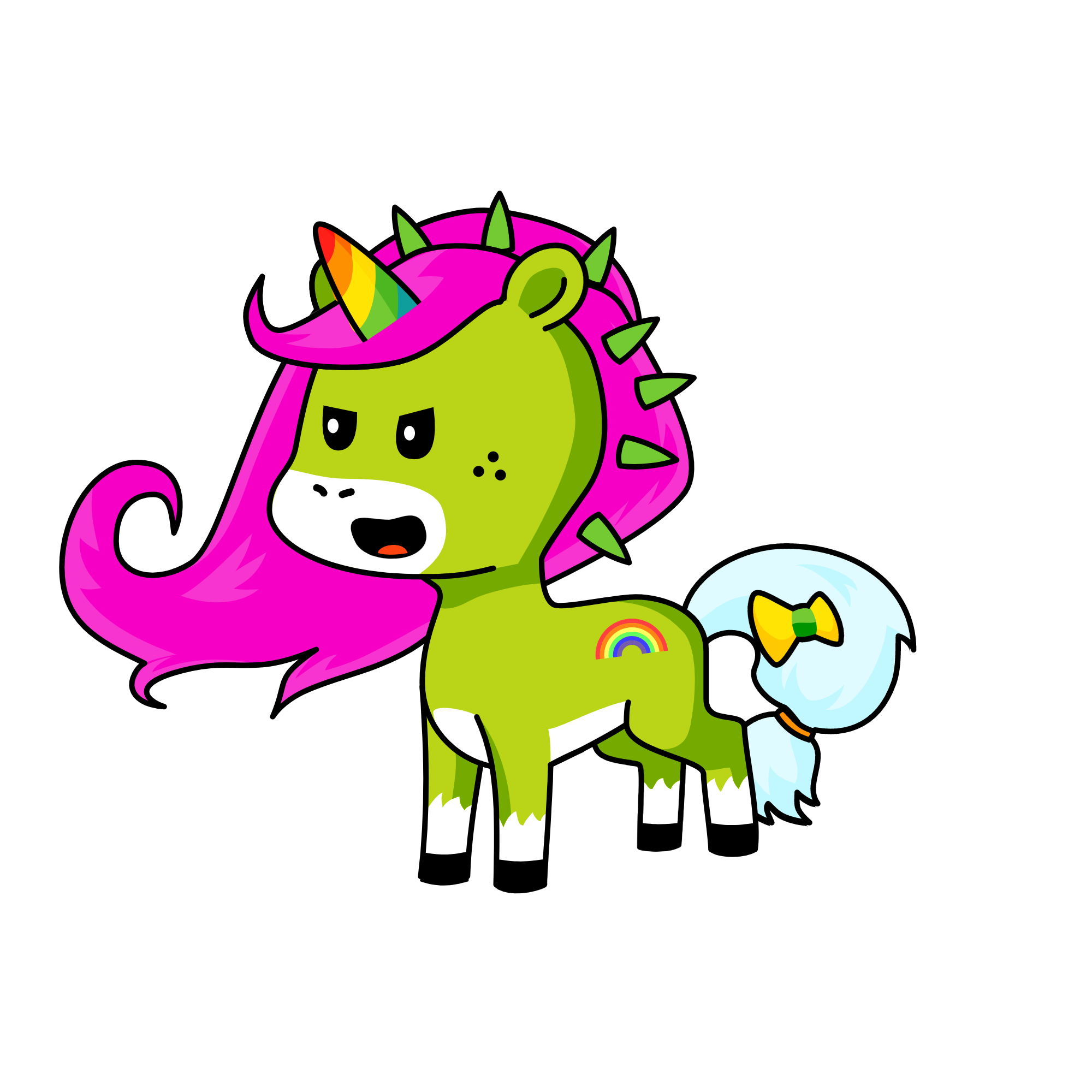 spike, the unicorn