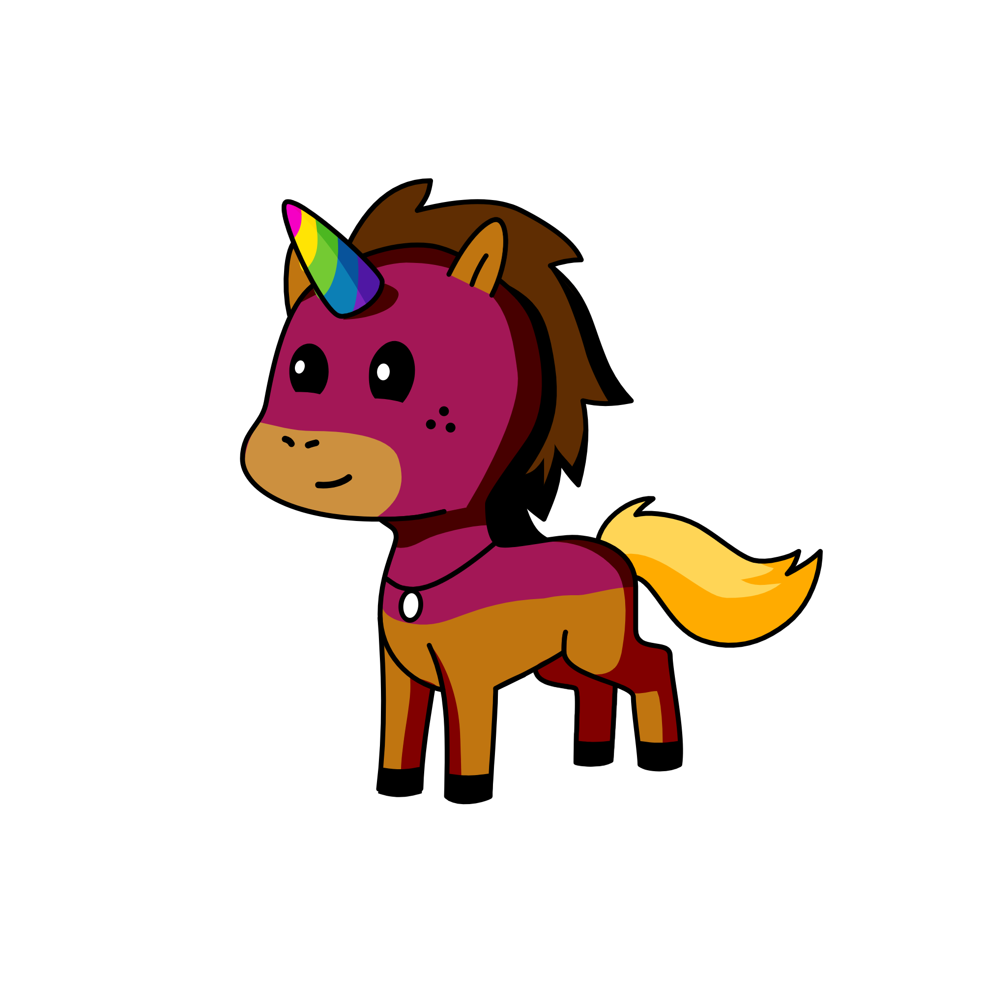 ran, the unicorn