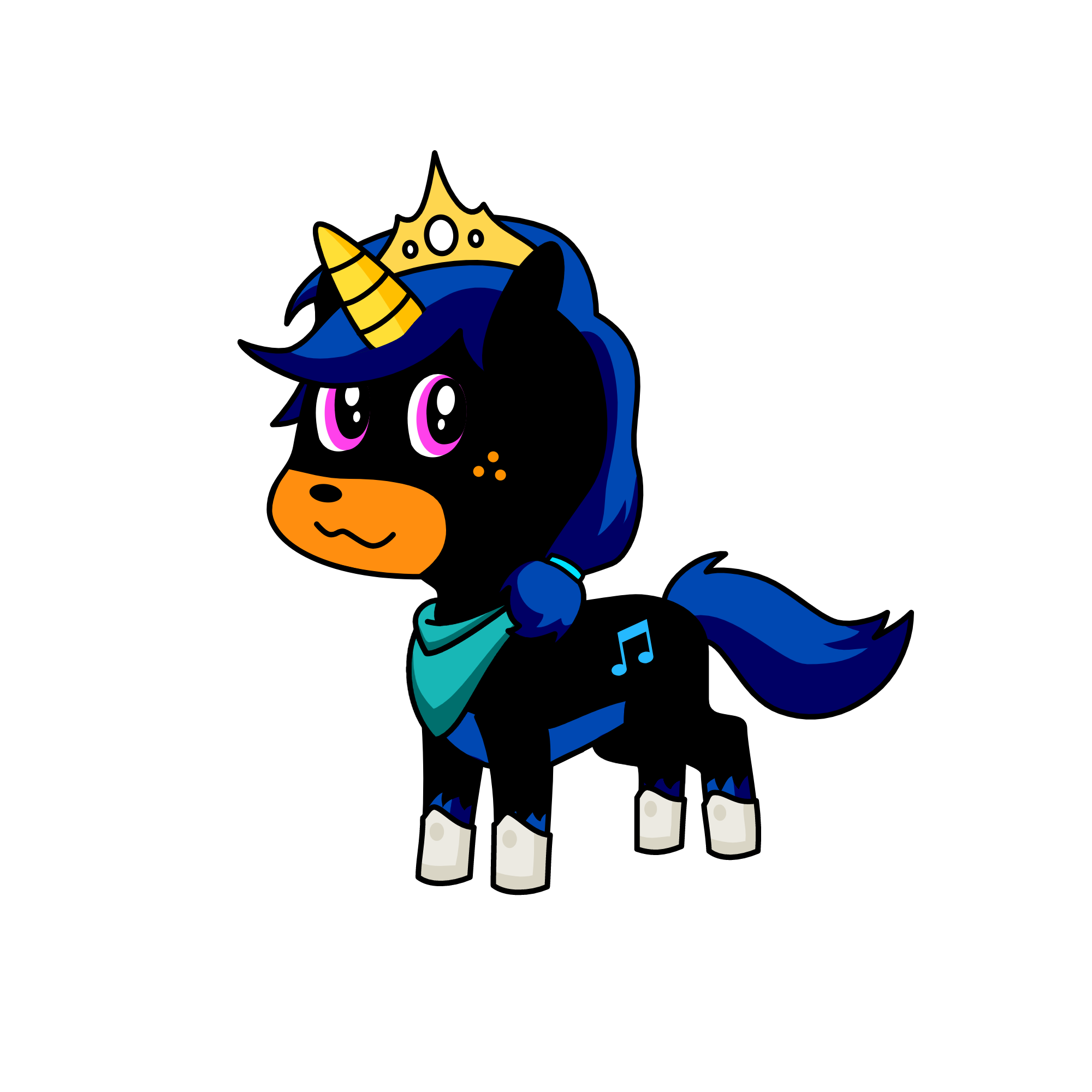 Esmeralda, the unicorn