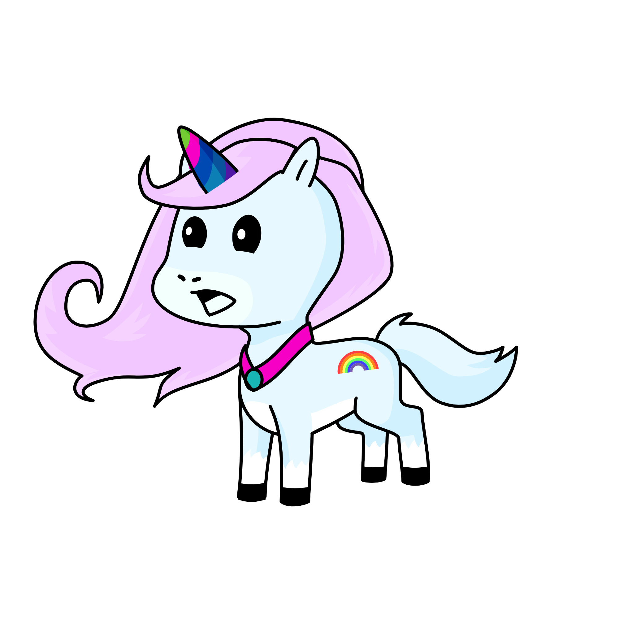light, the unicorn