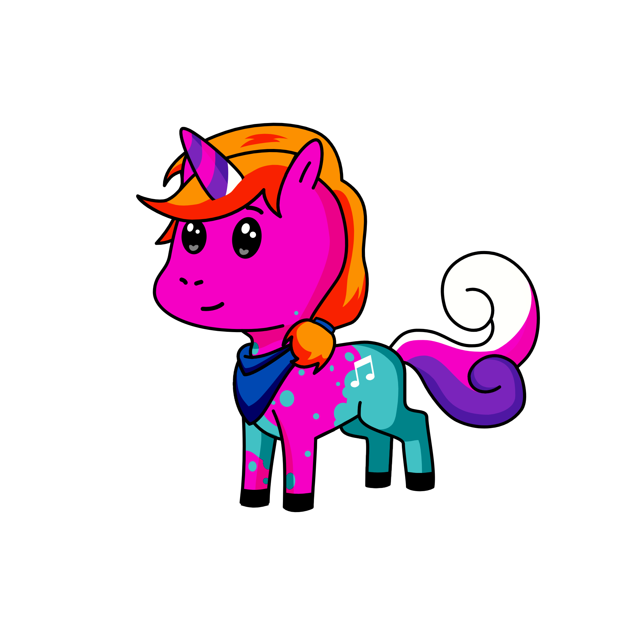 melady, the unicorn