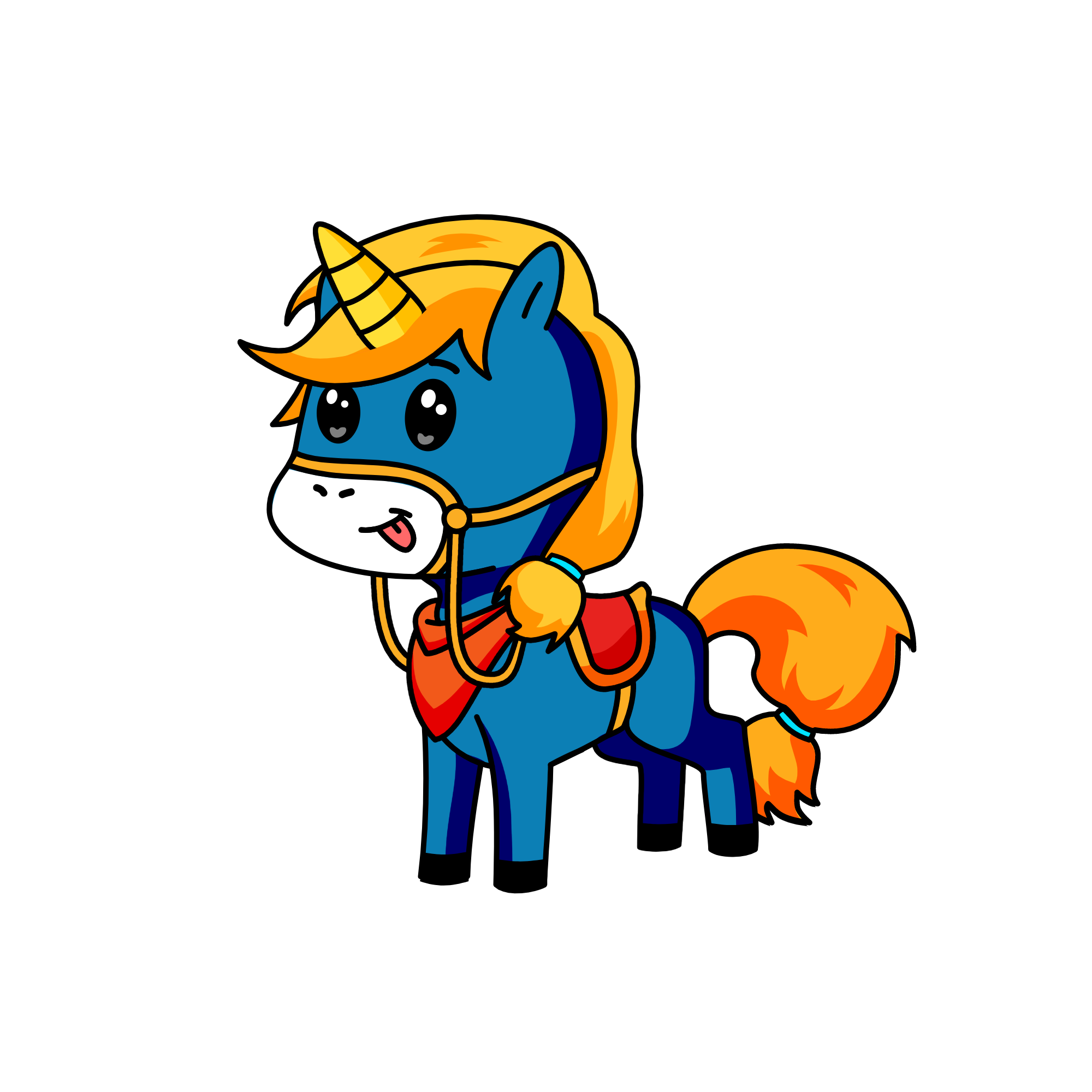 Luna, the unicorn