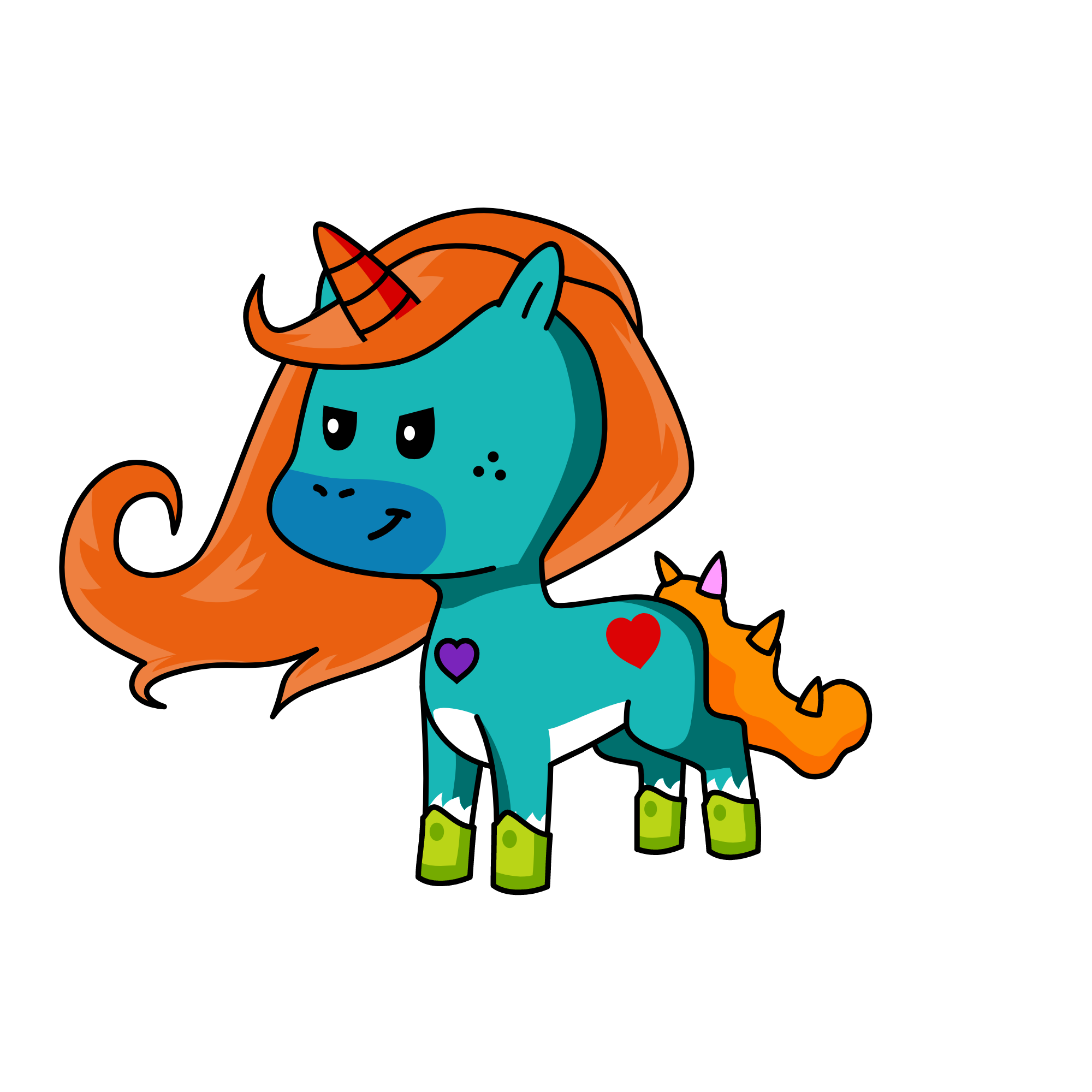 j, the unicorn